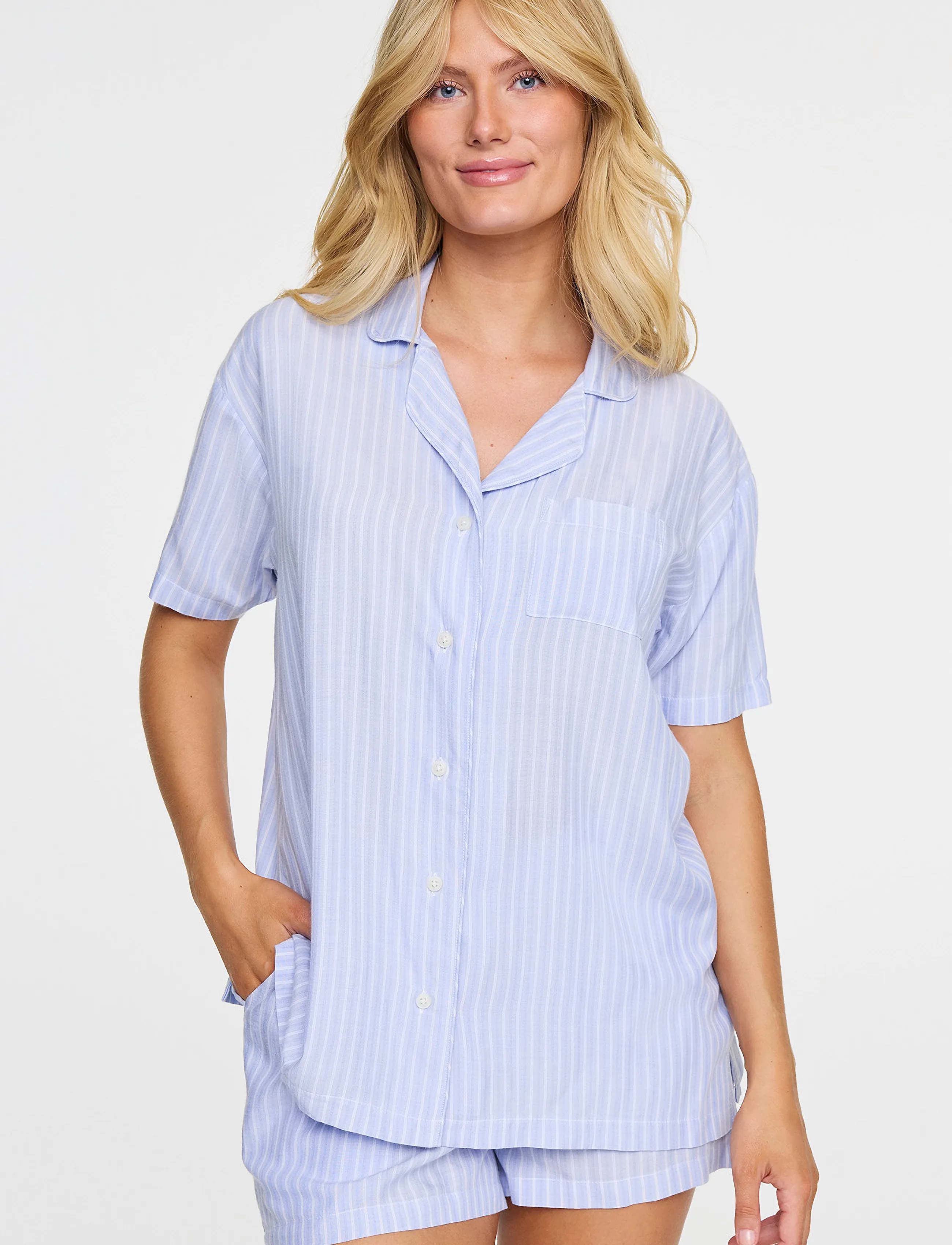 Damella of Sweden Pyjamas, XL, Night & Loungewear, Blau - Frauen