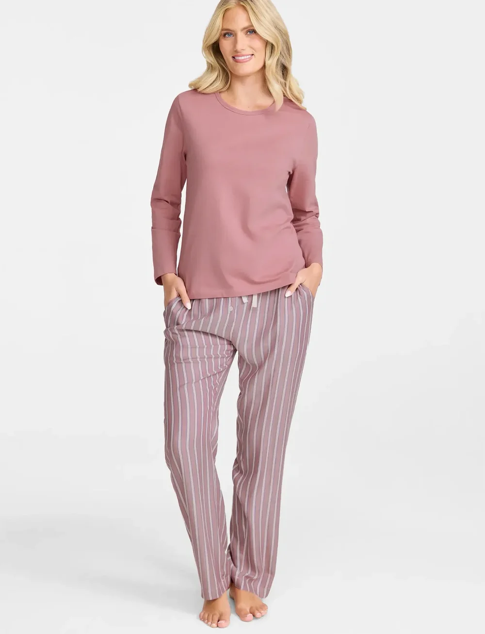 Damella of Sweden - Pyjamas - pyjamas - vintage rose - 0
