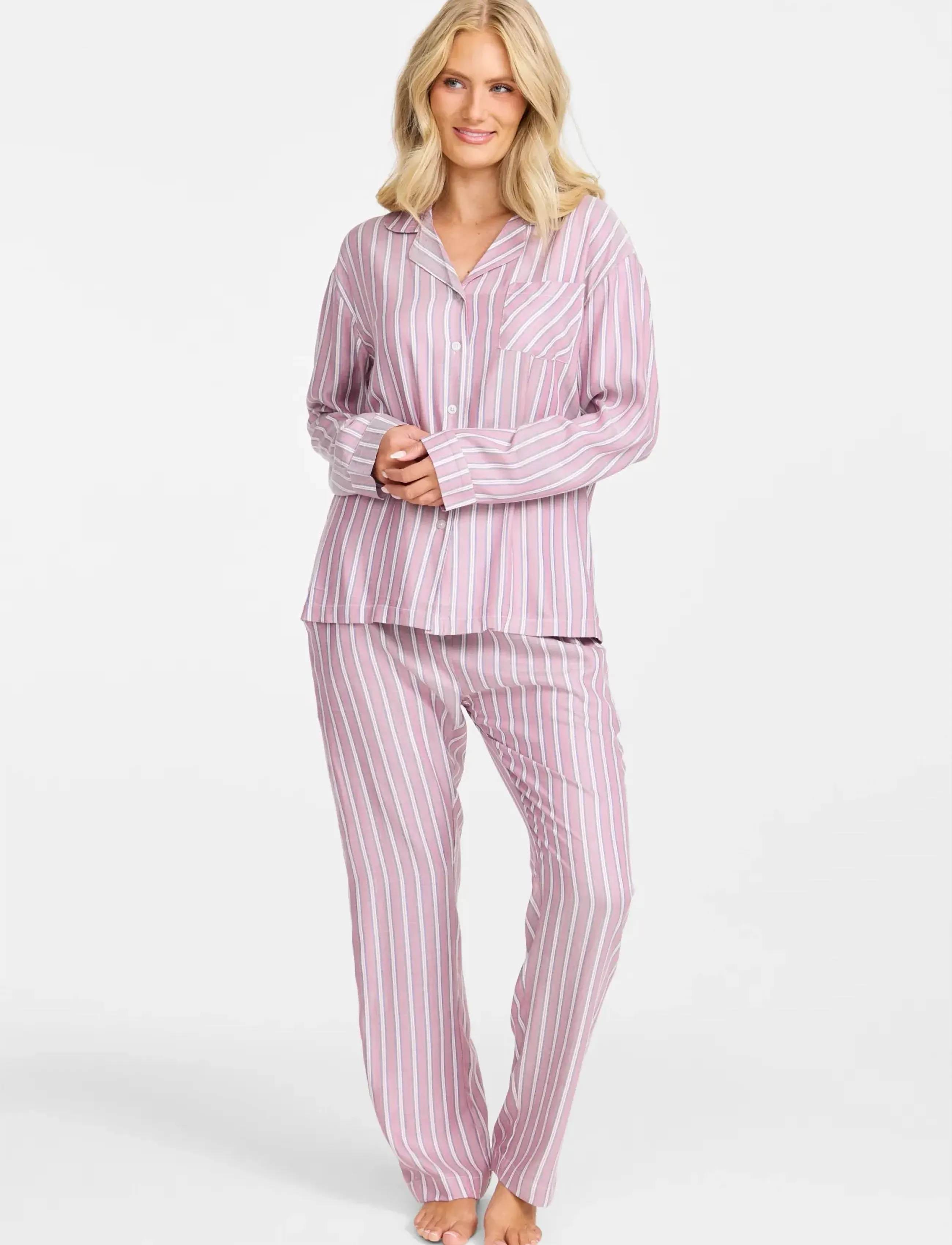 Damella of Sweden Pyjamas, S, Night & Loungewear, Rosa - Frauen