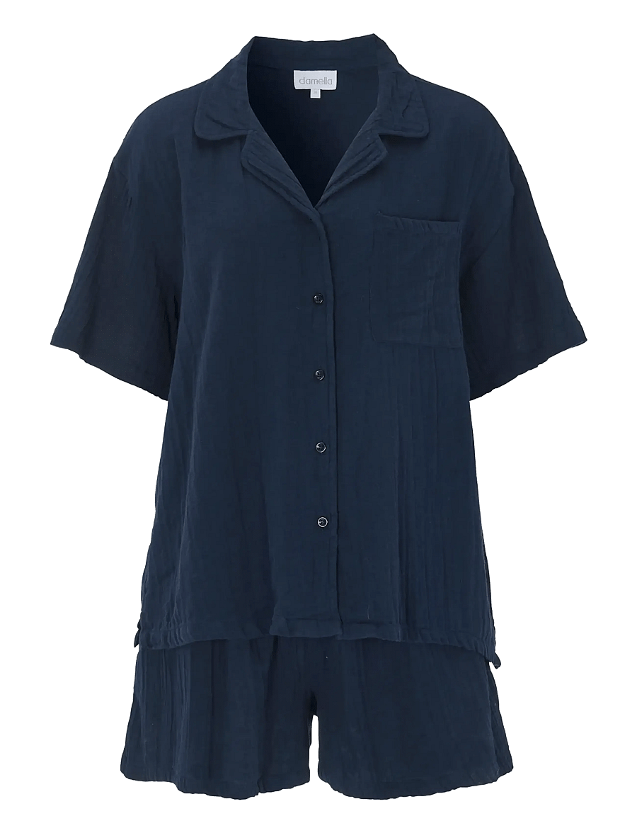 Damella of Sweden - Pyjamas - náttföt - navy - 1