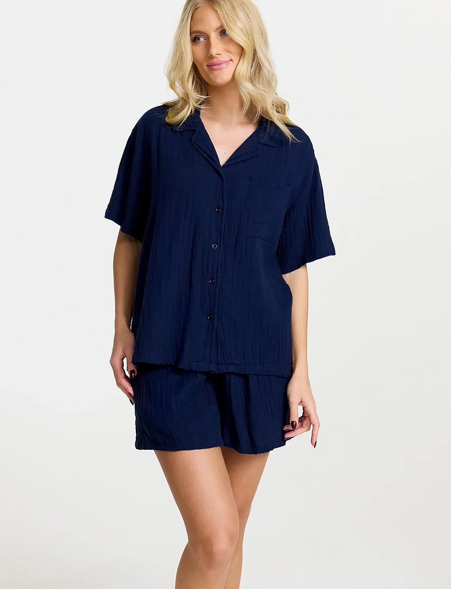 Damella of Sweden - Pyjamas - náttföt - navy - 0