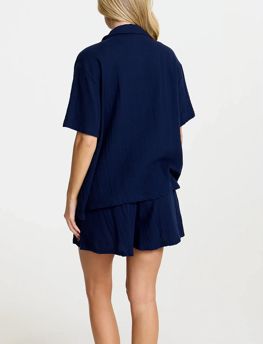 Damella of Sweden - Pyjamas - náttföt - navy - 3