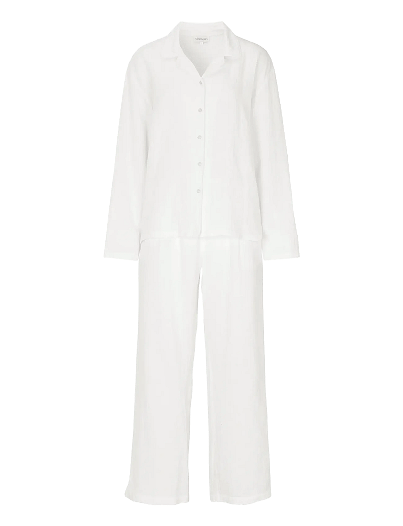 Damella of Sweden - Pyjamas - pižamos - white - 1