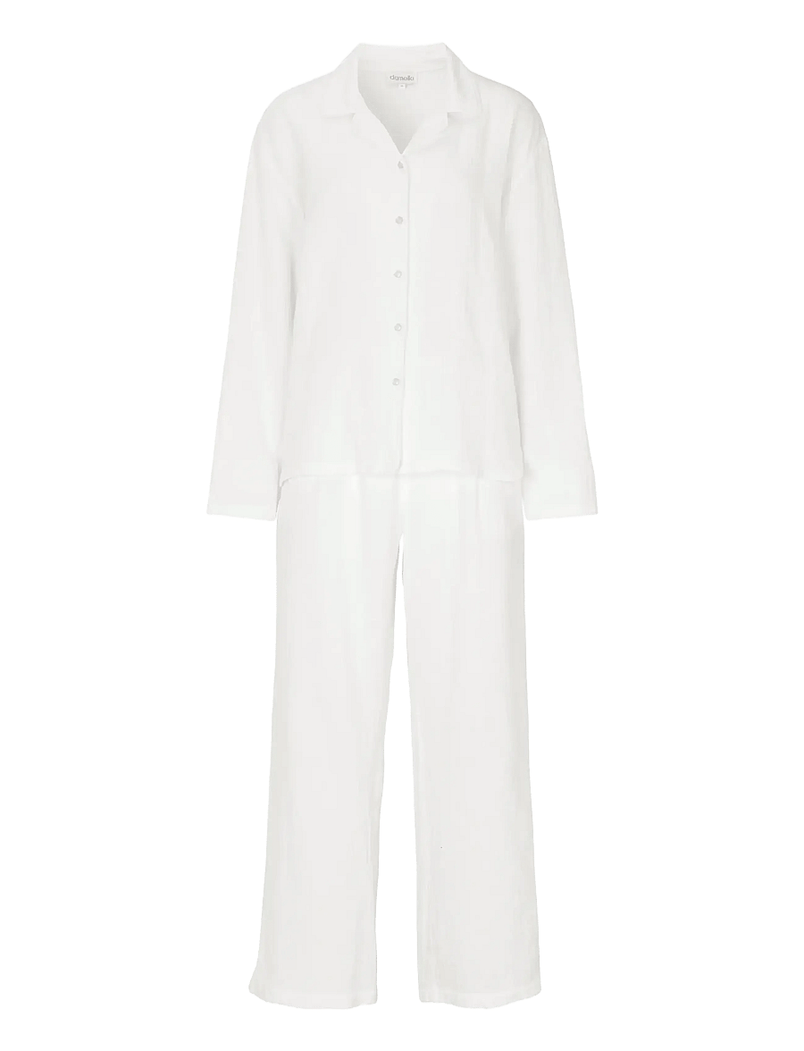 Damella of Sweden - Pyjamas - pyjamas - white - 1