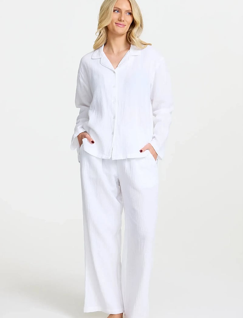 Damella of Sweden - Pyjamas - pižamos - white - 0