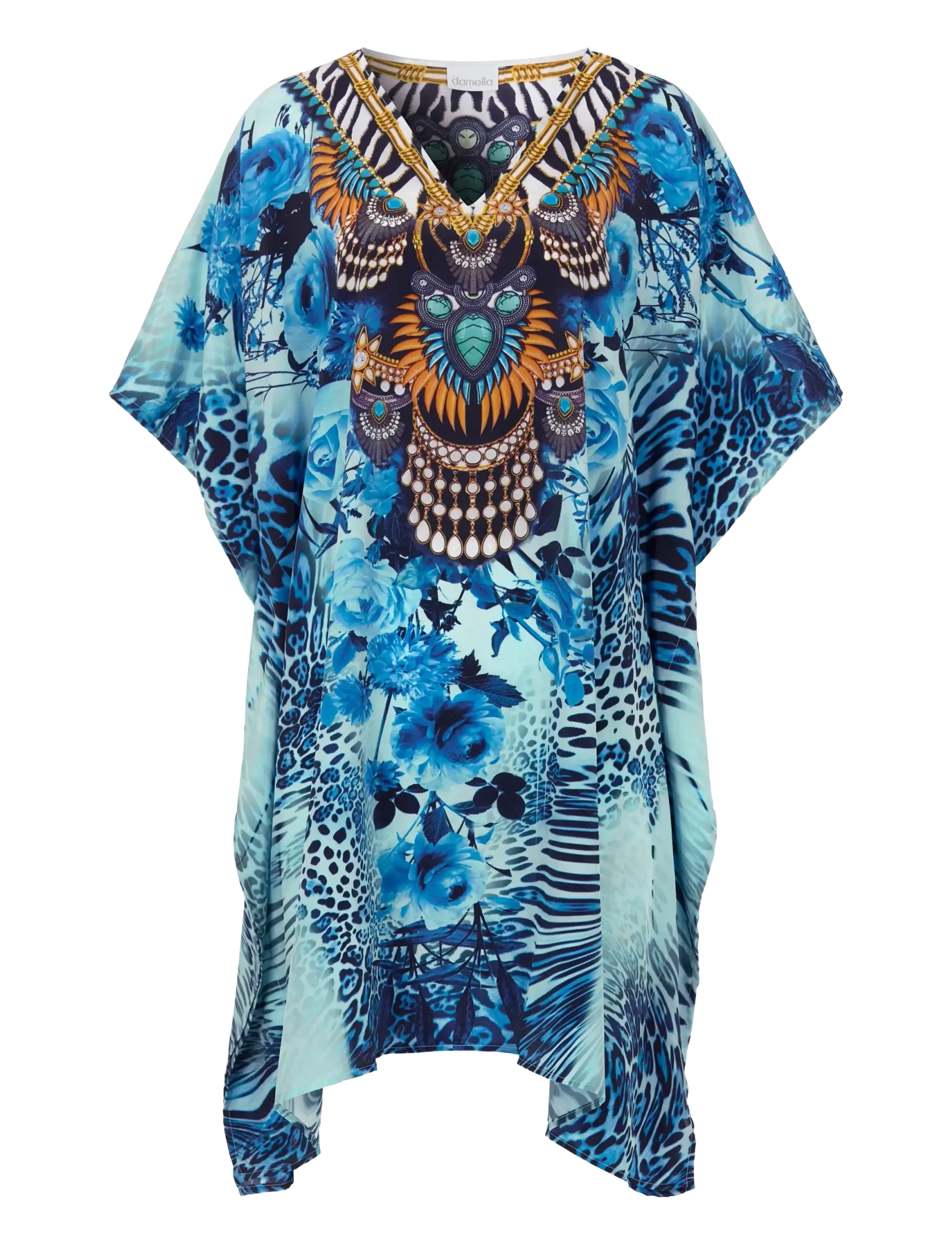 Damella of Sweden Cover-up - Kläder - BLUE / blue