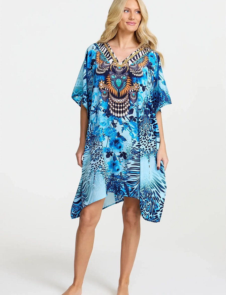 Damella of Sweden - Cover-up - tenue de plage - blue - 0