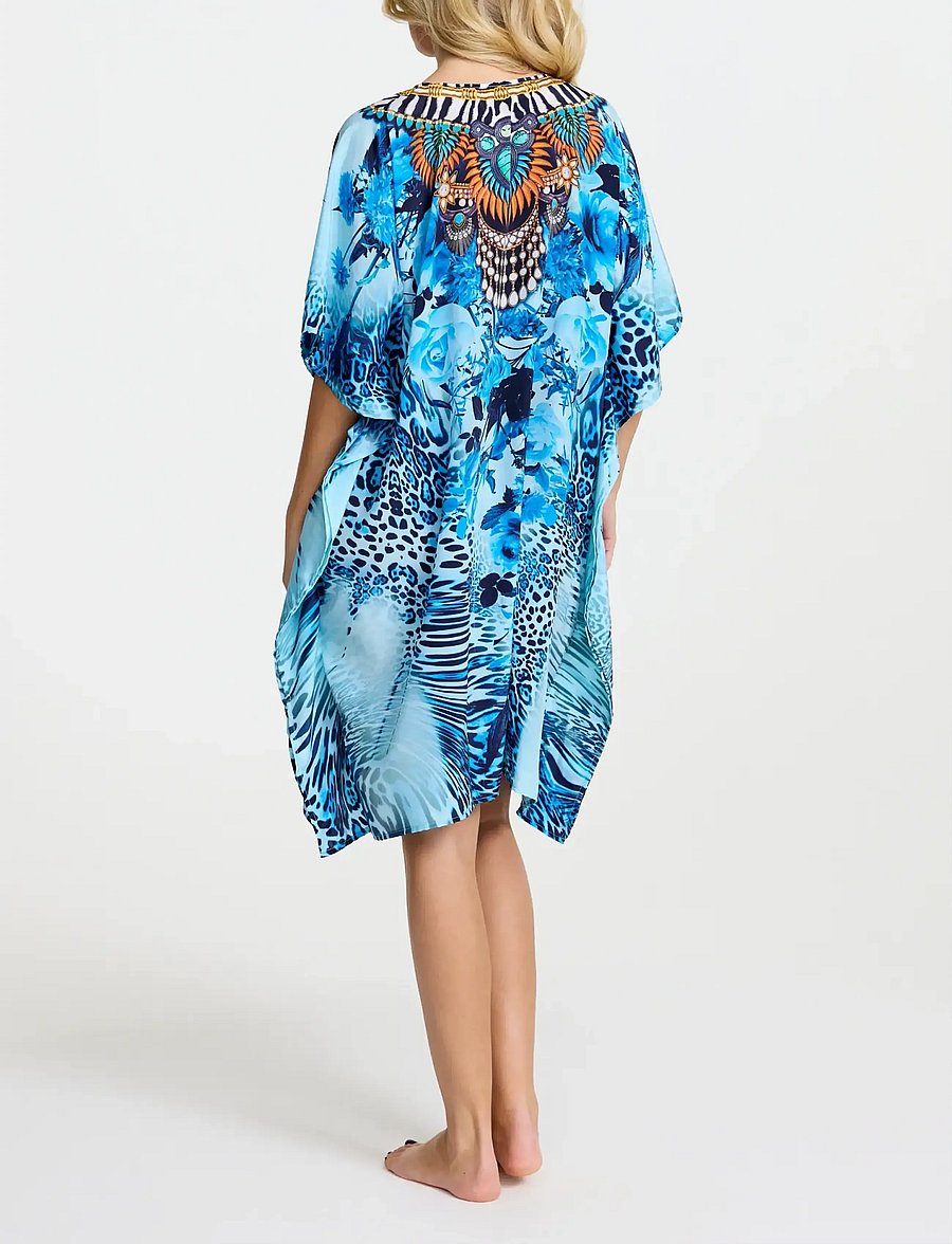 Damella of Sweden - Cover-up - tenue de plage - blue - 3