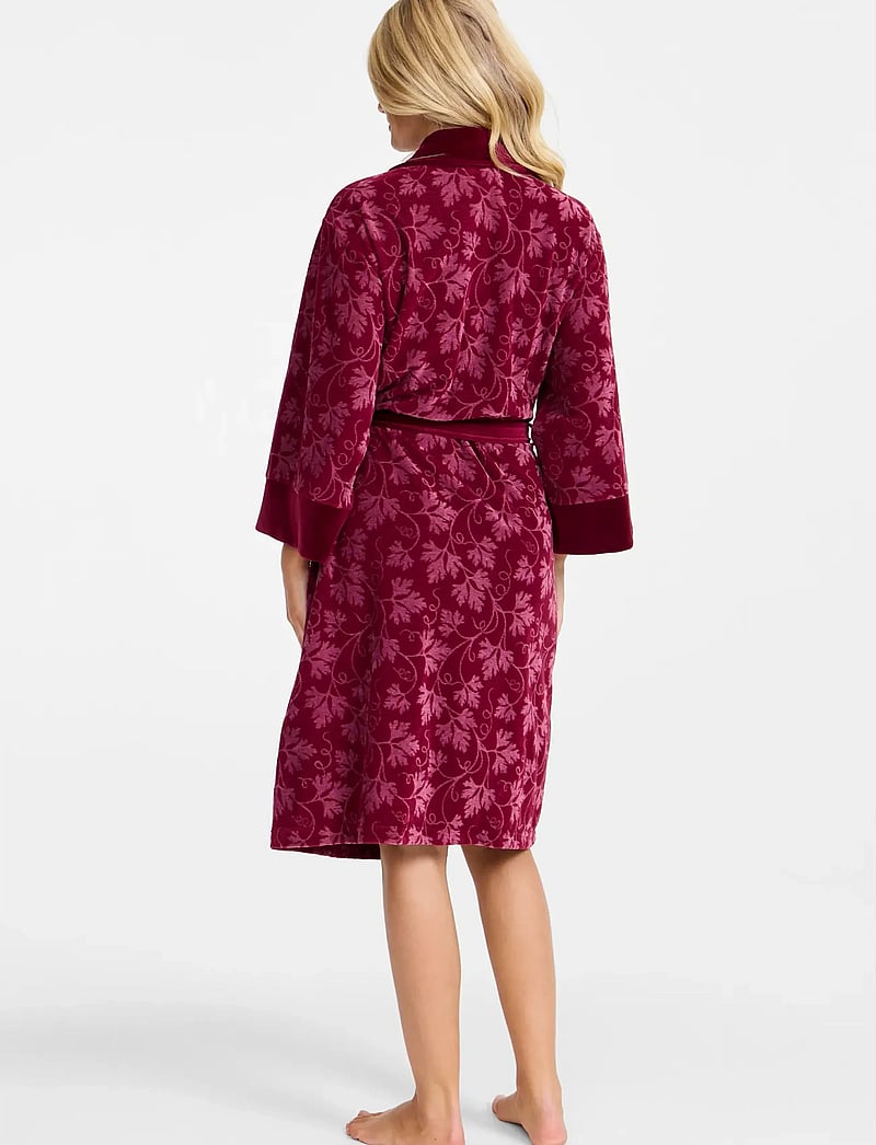 Damella of Sweden - Robe - morgenkåber - wine red - 3