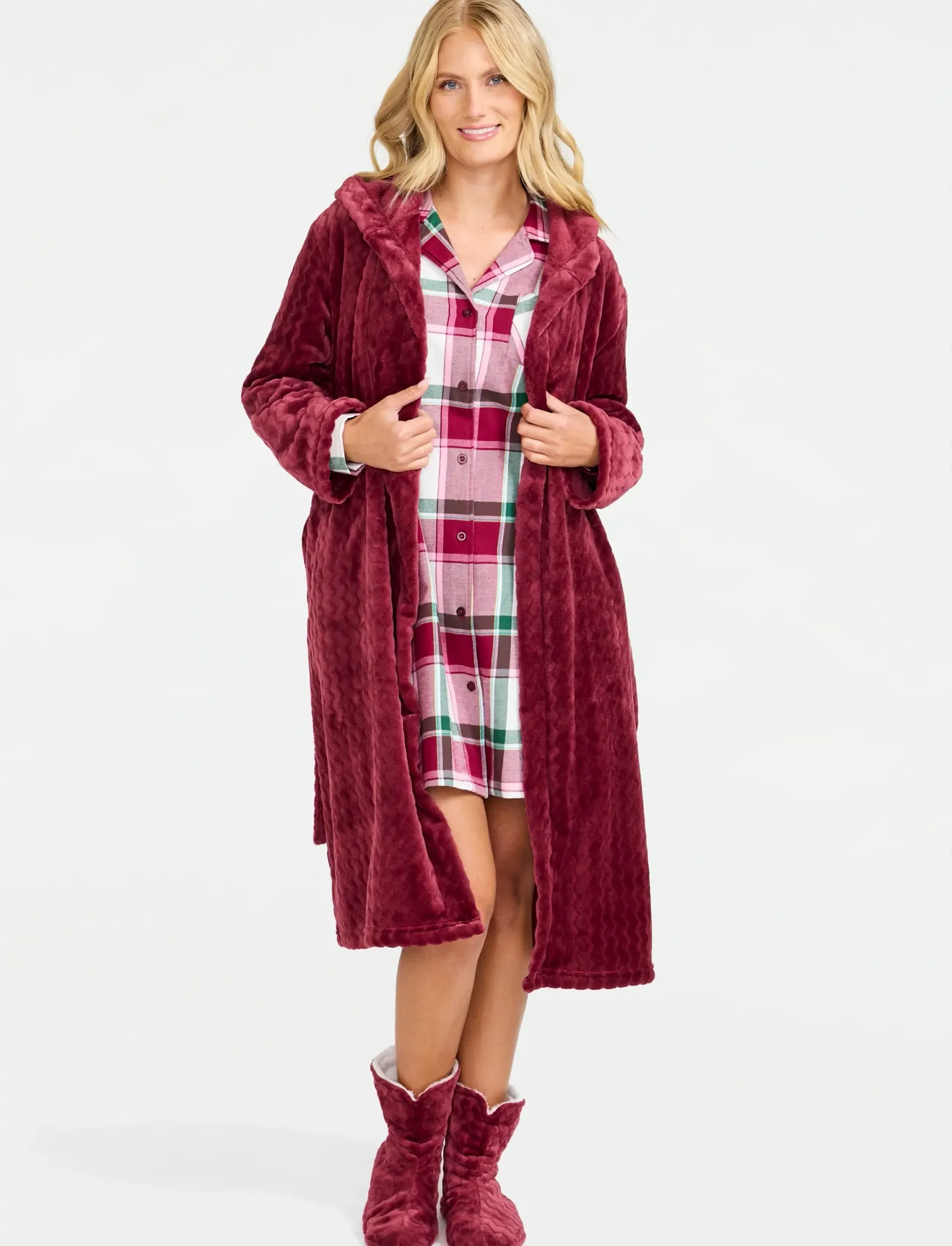 Damella of Sweden - Robe - hverdags stil - berry - 4