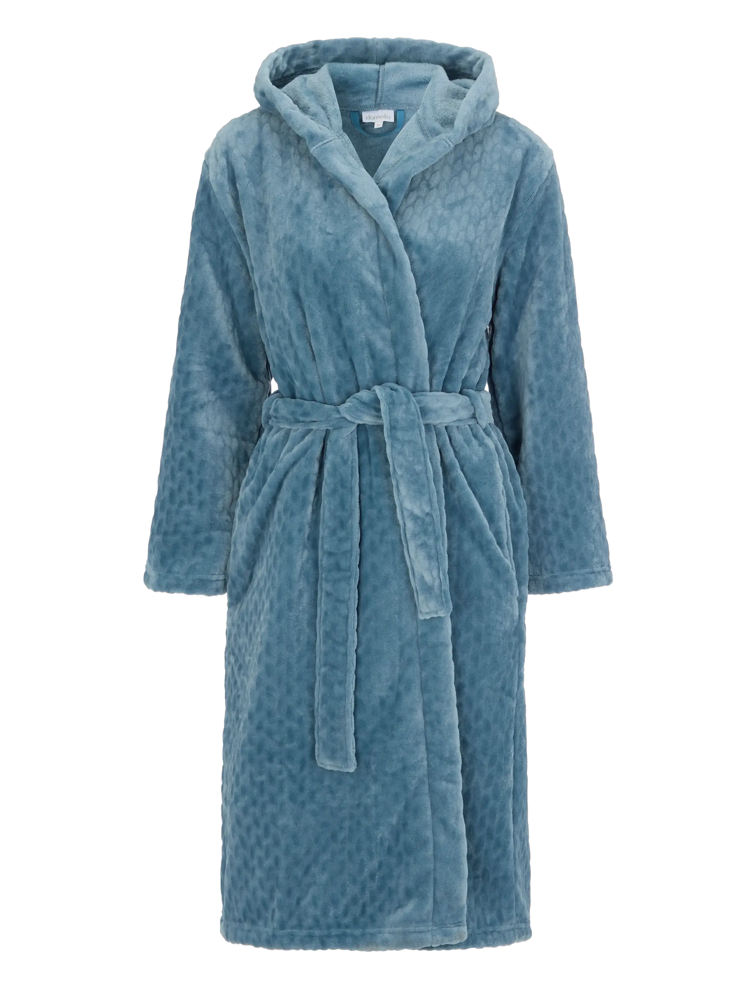 DAMELLA OF SWEDEN Morgenmantel Blau - XL - Damen