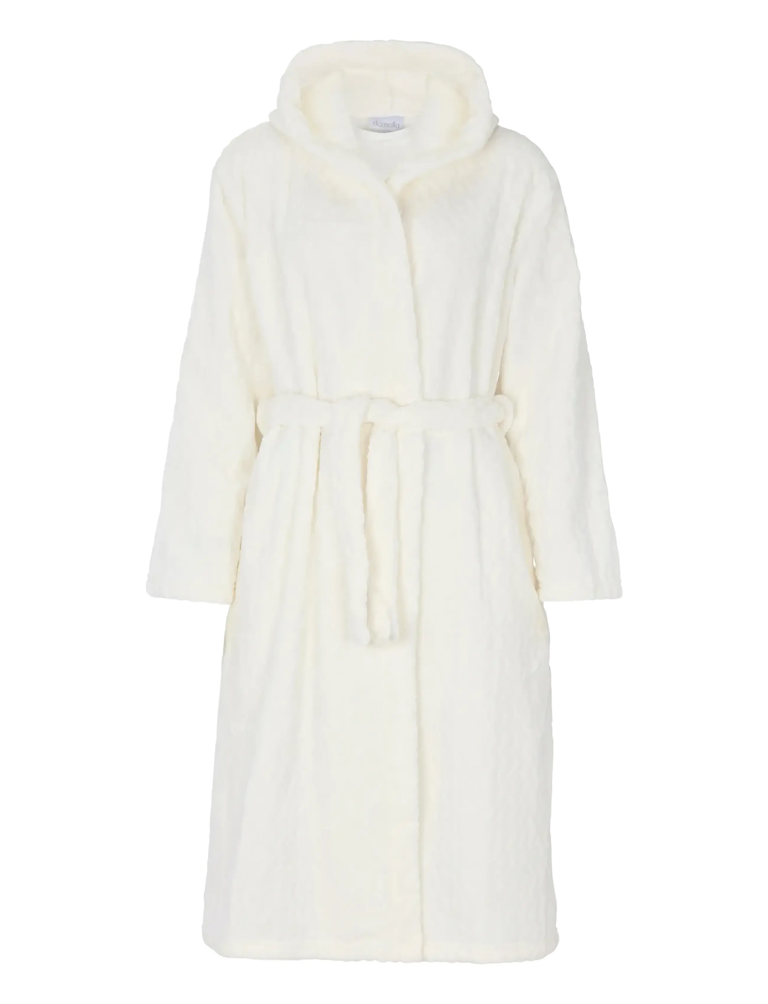 Damella of Sweden Robe, L, Night & Loungewear, Creme - Robes, Frauen