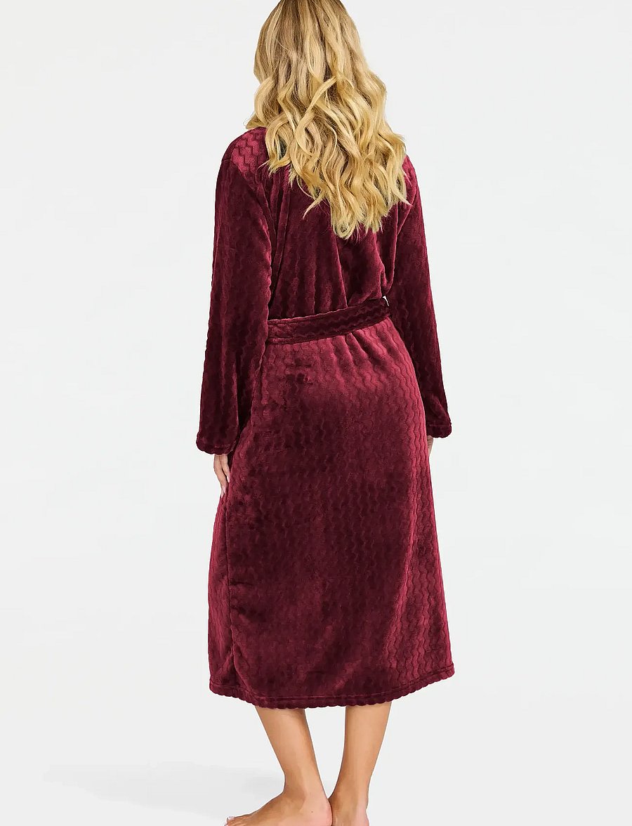 Damella of Sweden - Robe - morgenkåber - berry - 3
