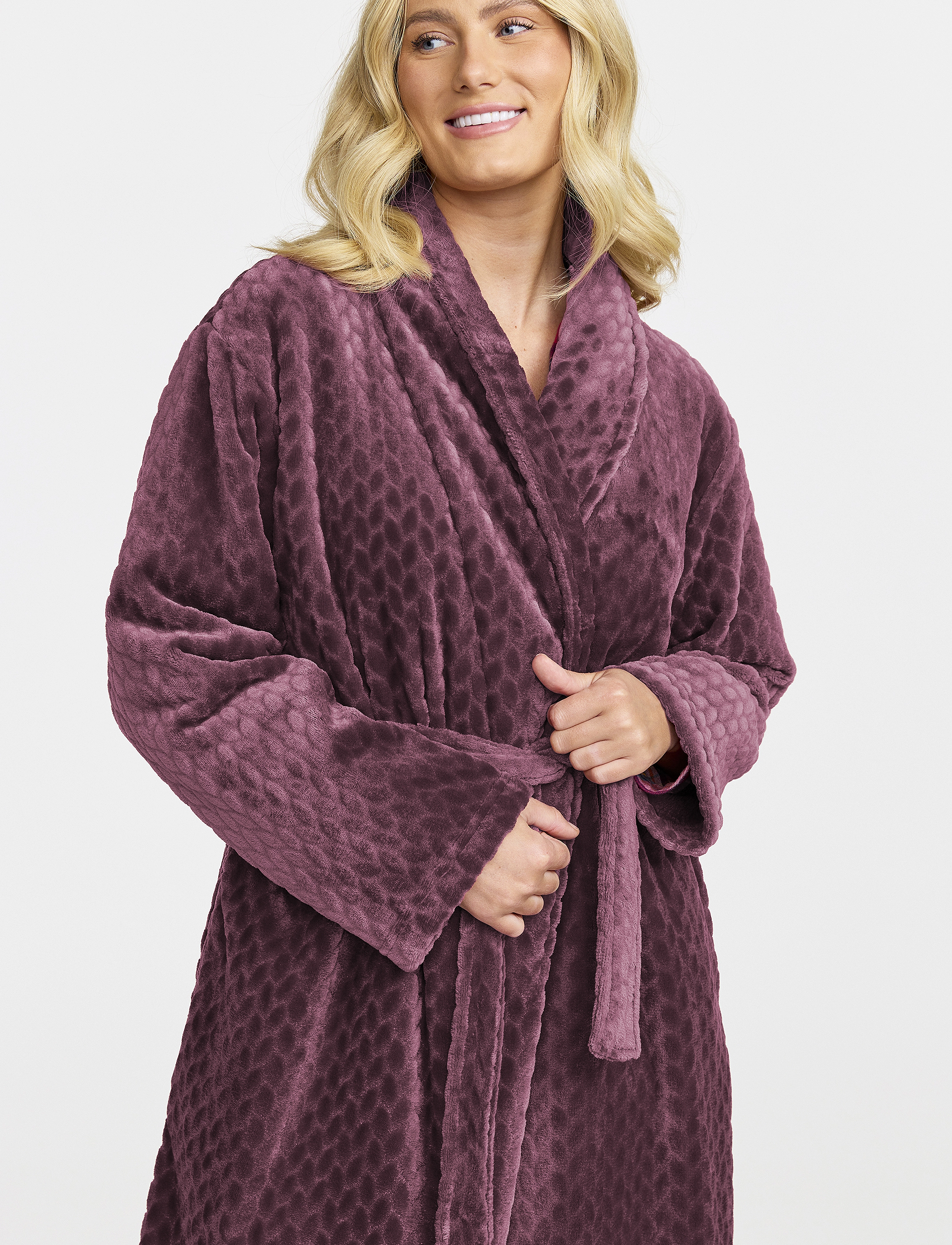 Damella of Sweden - Robe - födelsedagspresenter - dark plum - 4