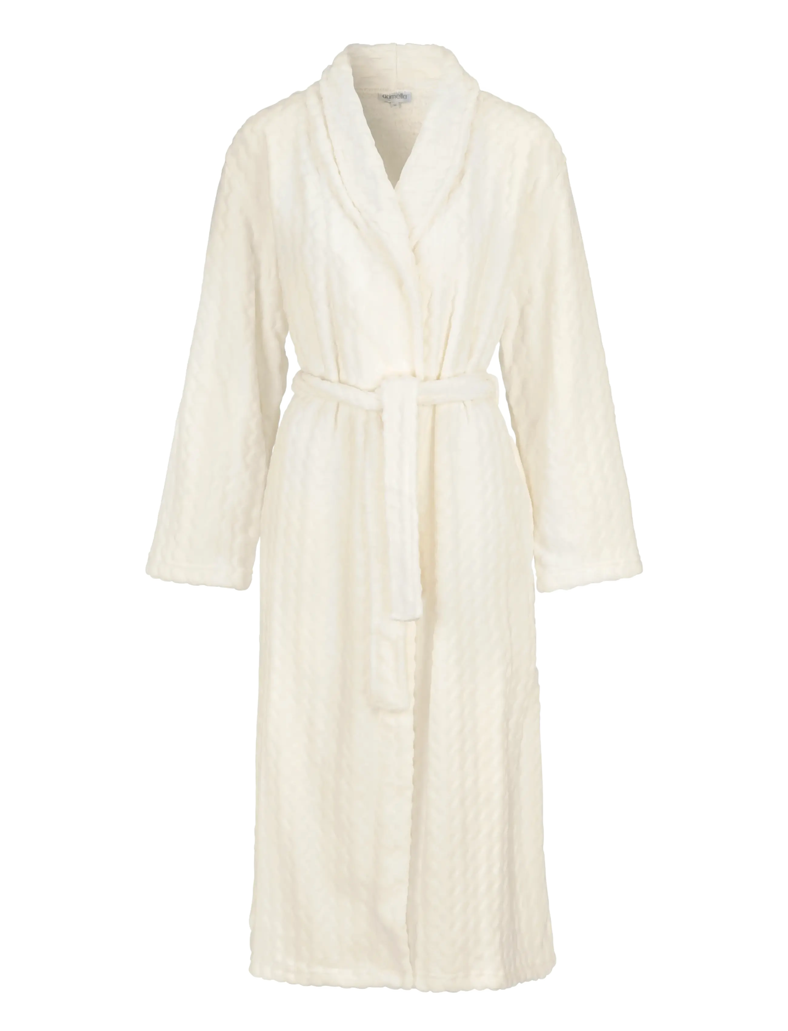 DAMELLA OF SWEDEN Morgenmantel Cream - XXL - Damen