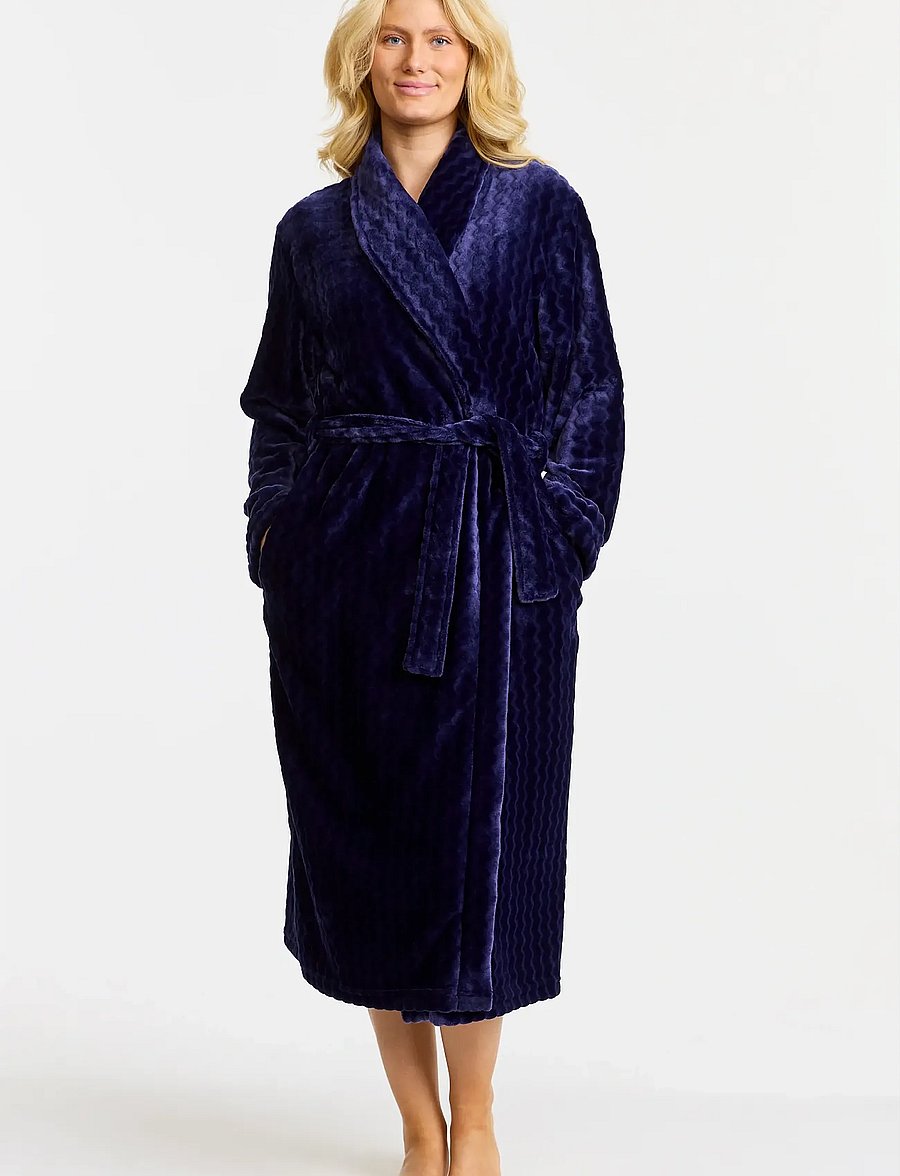 Damella of Sweden - Robe - morgenkåber - navy - 0
