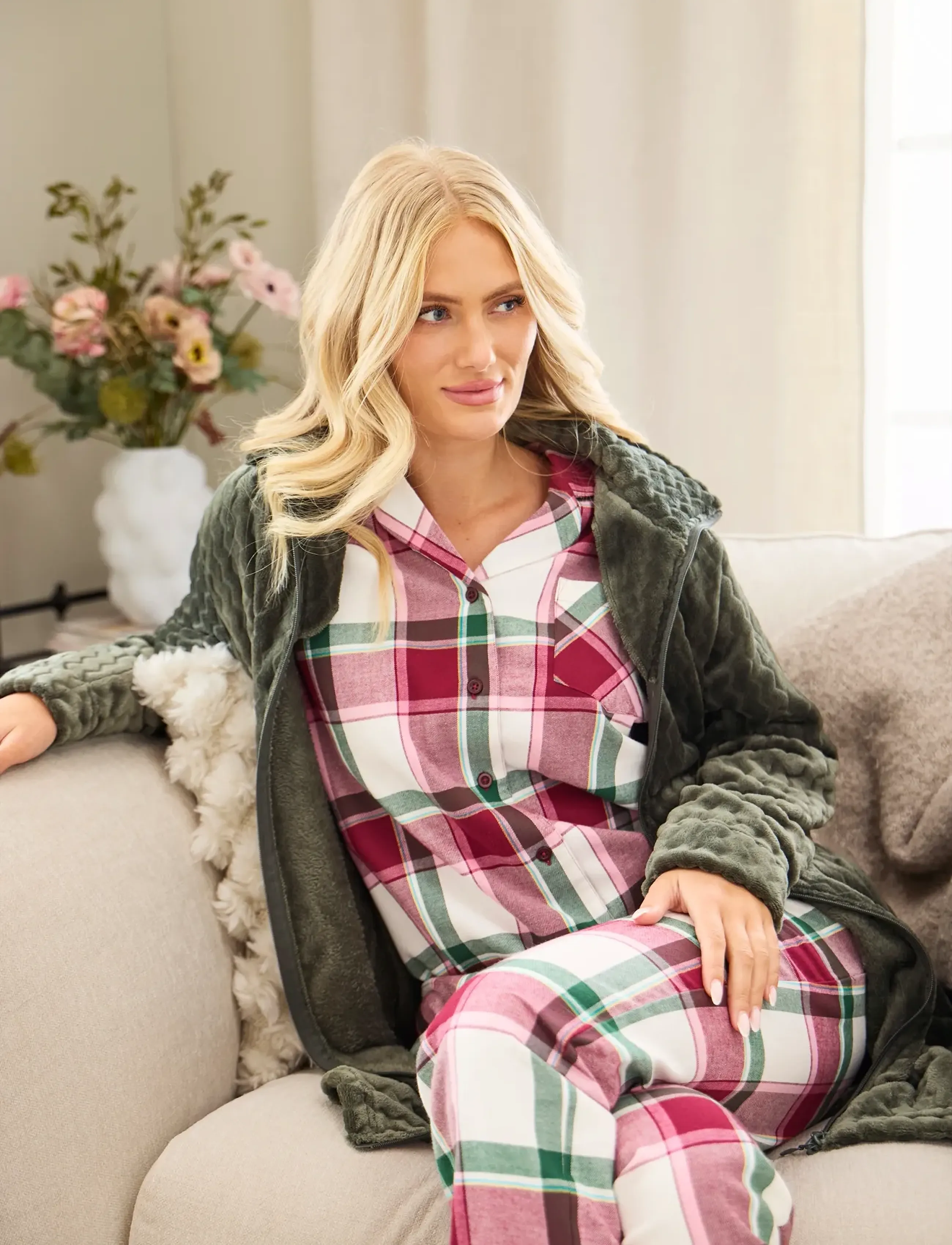 Damella of Sweden Short Robe morgonrockar dam – bild 6