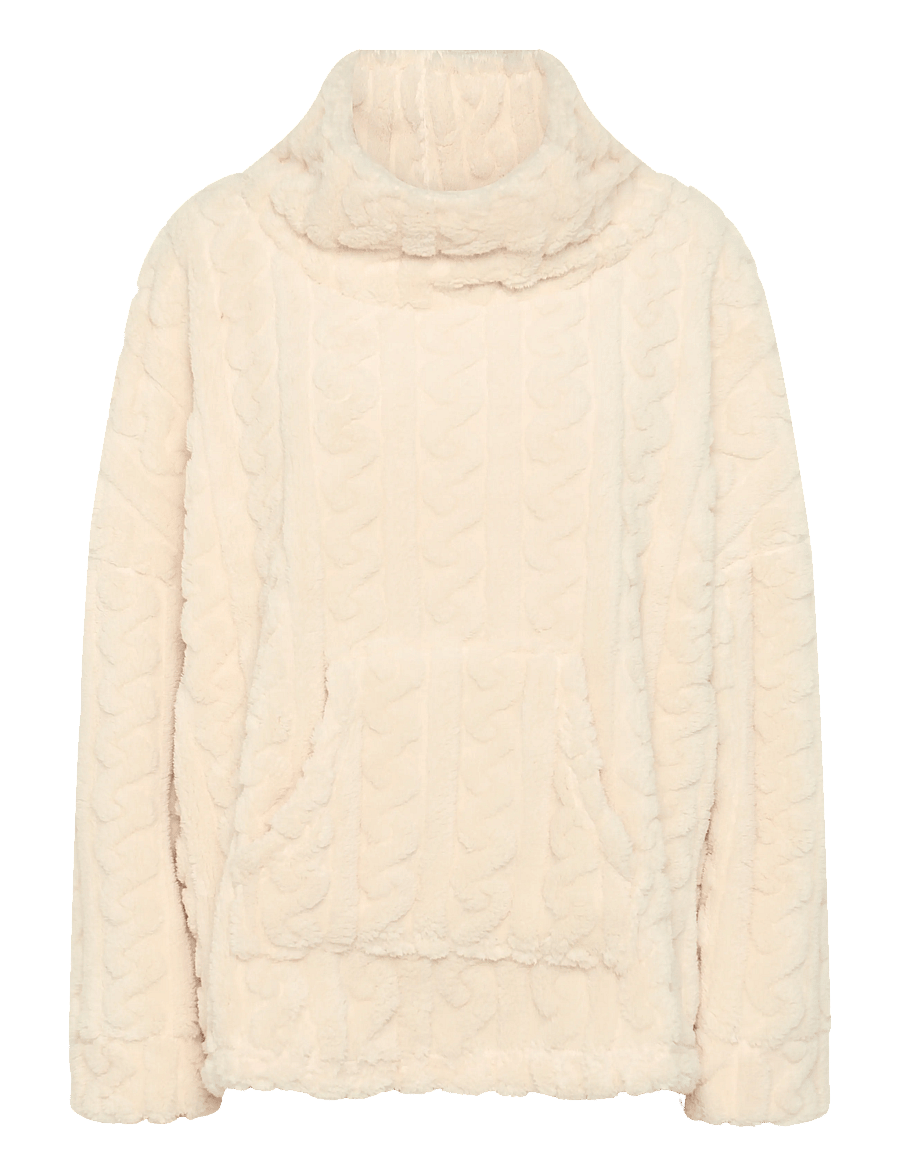 Damella of Sweden - Loungewear jacket - fleece & midlayer - cream - 1