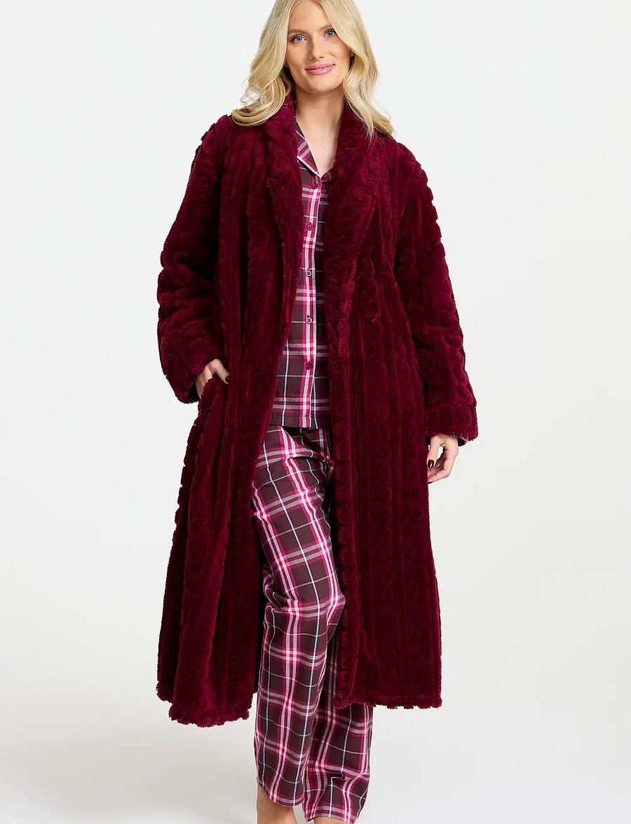 Damella of Sweden - Robe - hommikumantlid - ruby wine - 4