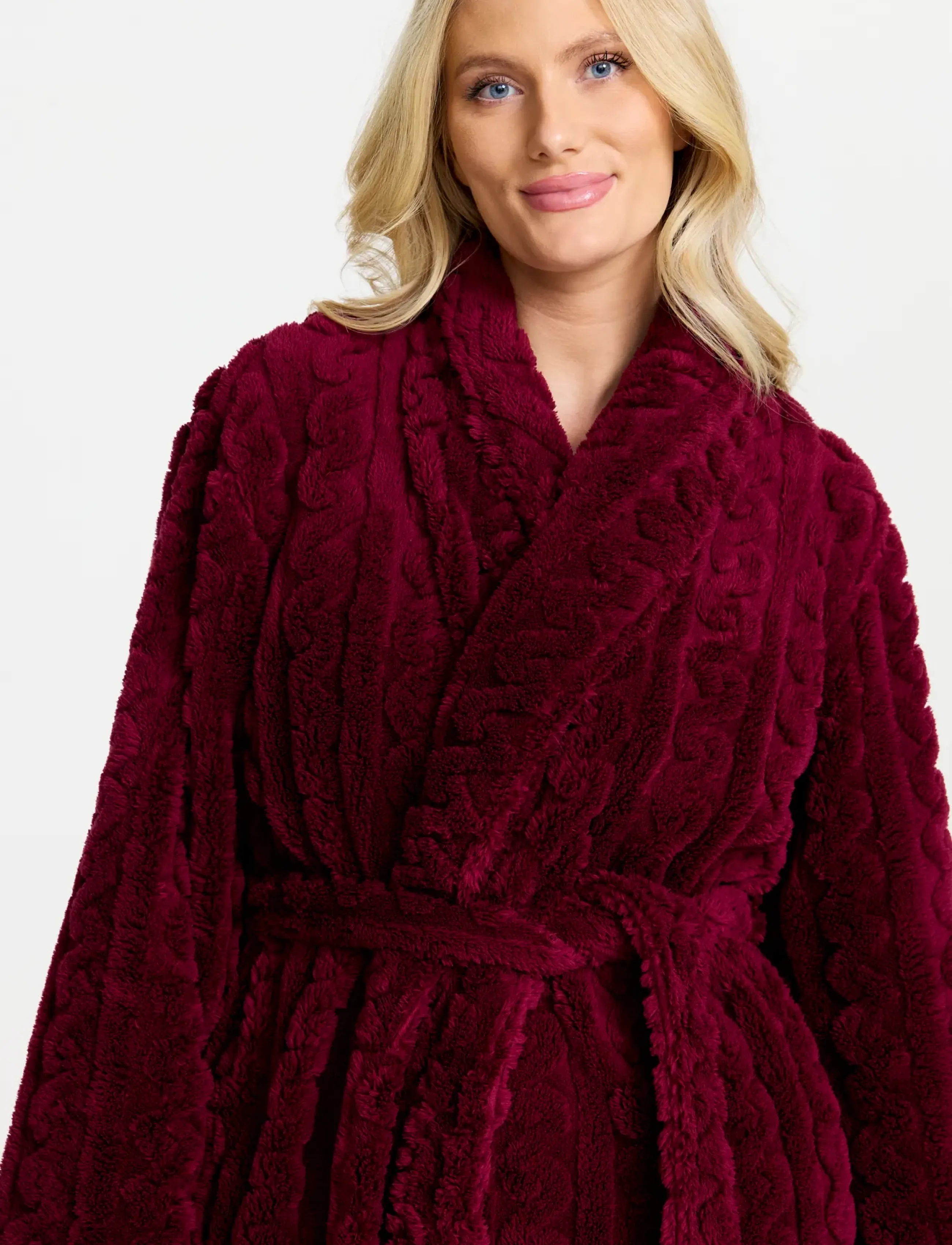 Damella of Sweden - Robe - hommikumantlid - ruby wine - 5