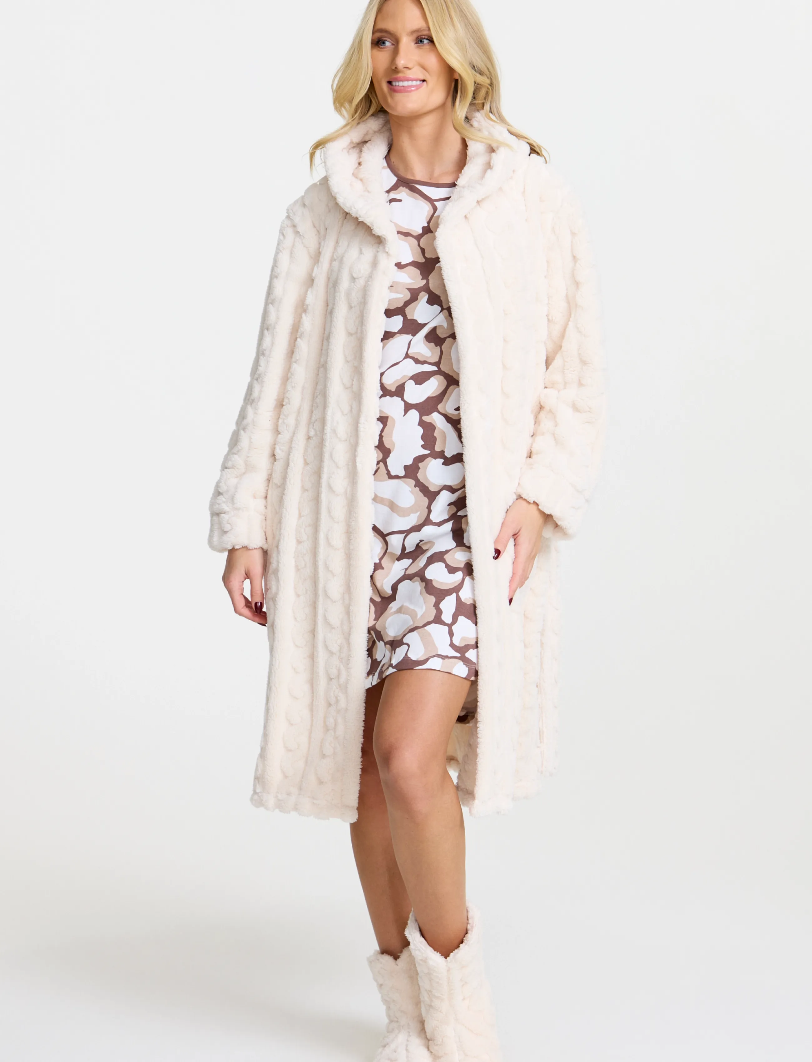 Damella of Sweden - Cozy slippers - cream - 3