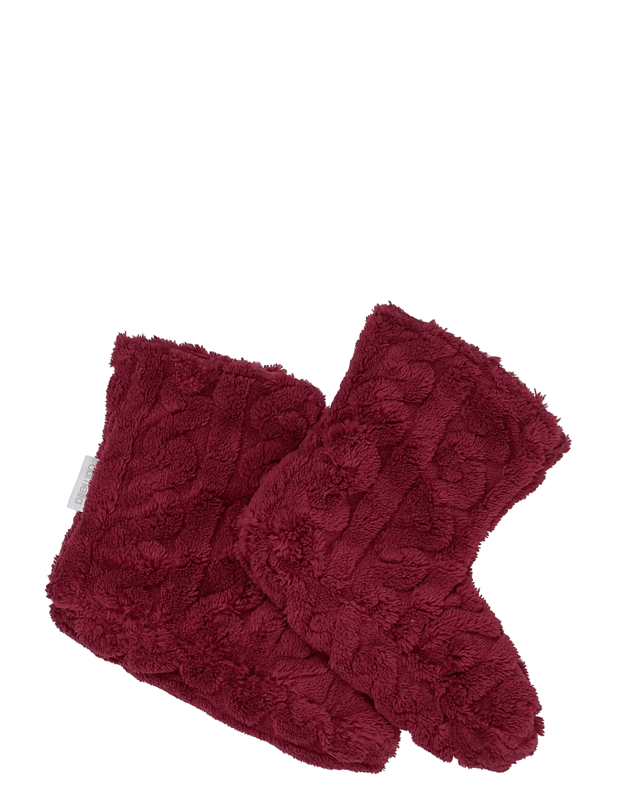 Damella of Sweden - Cozy slippers - ruby wine - 1