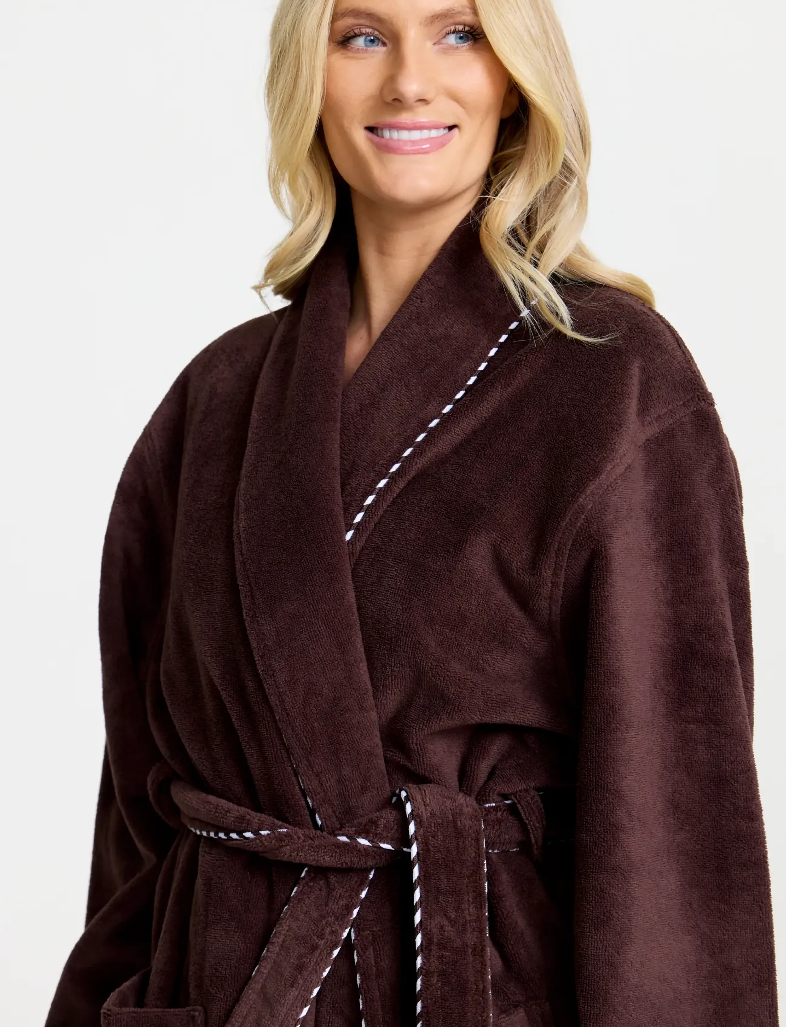 Damella of Sweden - Unisex Robe - geburtstagsgeschenke - chocolate - 5