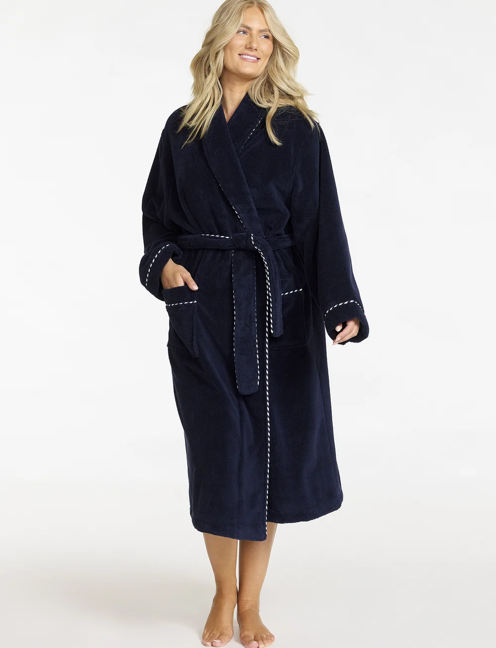 Damella of Sweden - Unisex Robe - vardagsstil - navy - 0
