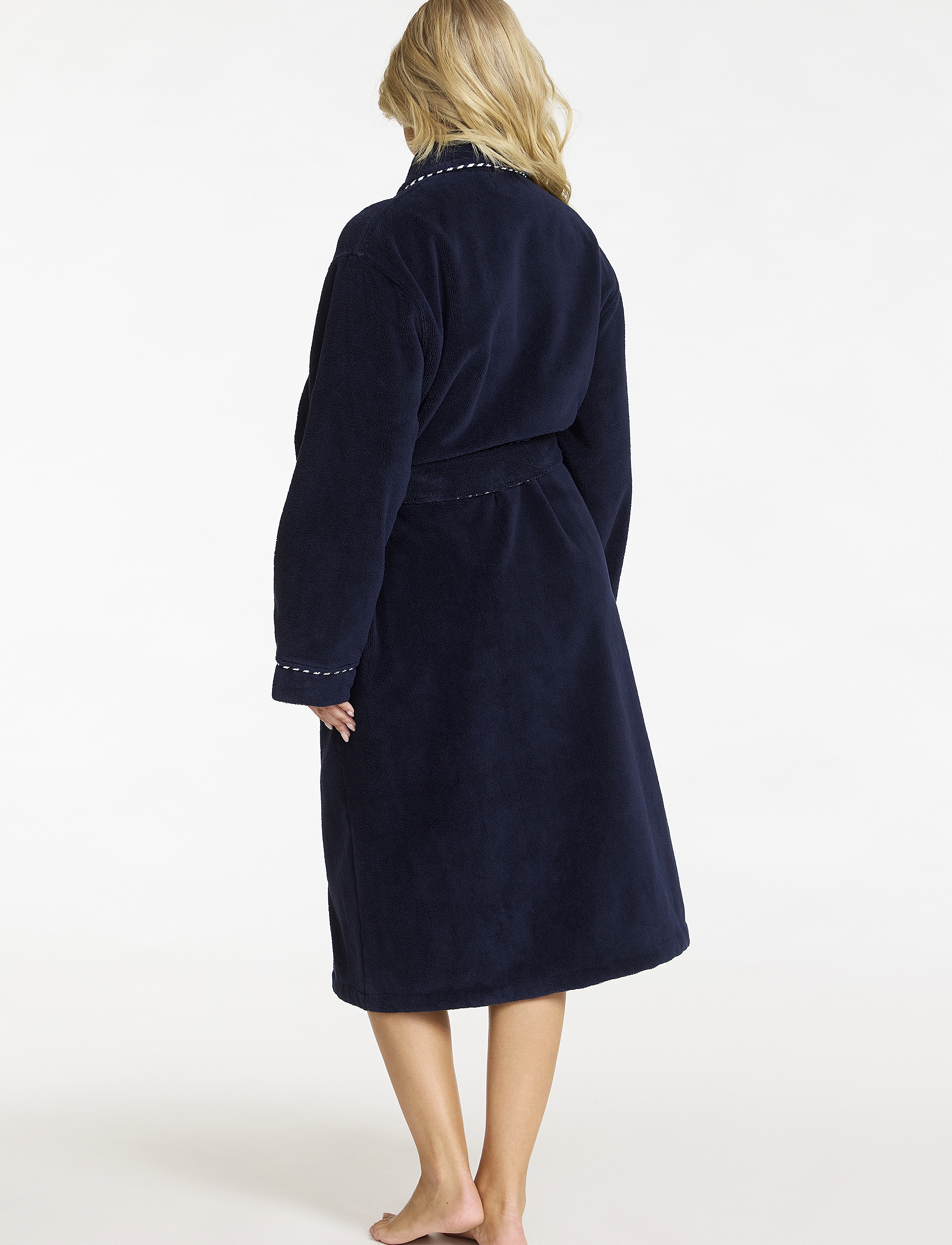 Damella of Sweden - Unisex Robe - hverdags stil - navy - 3