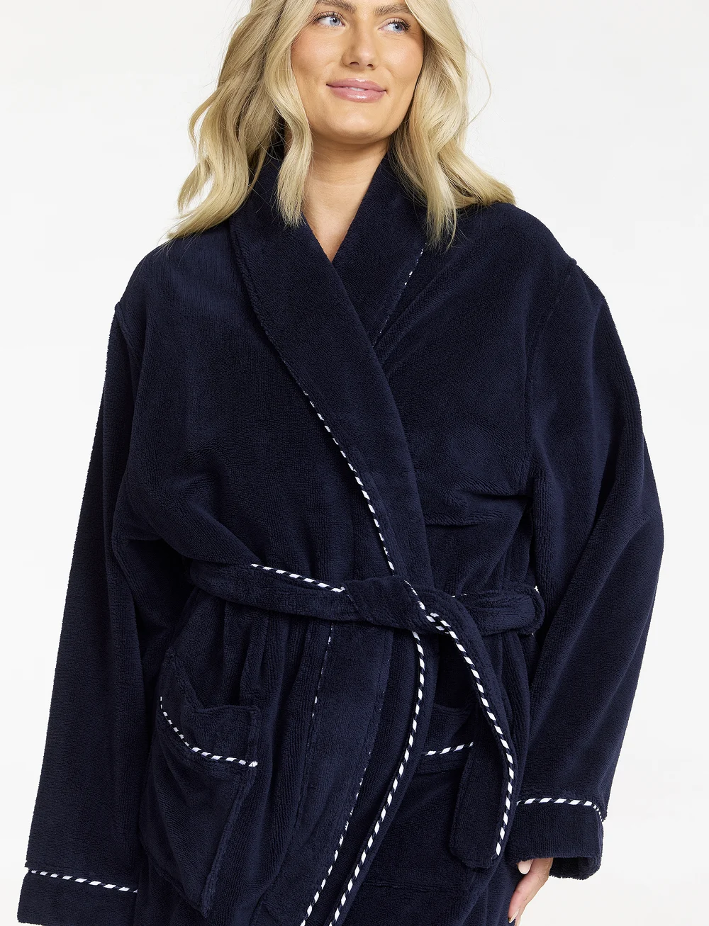 Damella of Sweden - Unisex Robe - vardagsstil - navy - 4