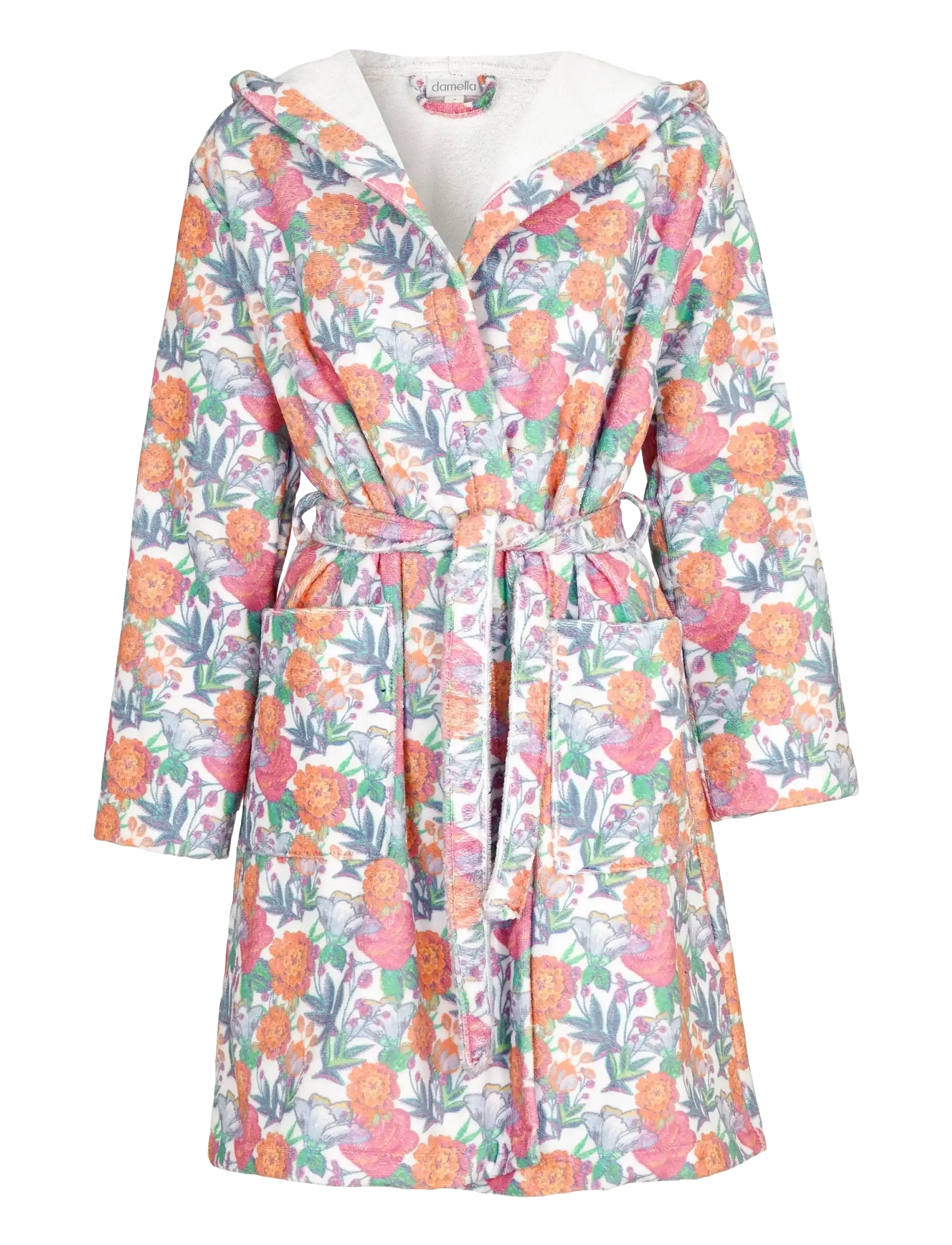 Damella of Sweden Robe, XL, Night & Loungewear, Mehrfarbig/gemustert - Robes, Frauen