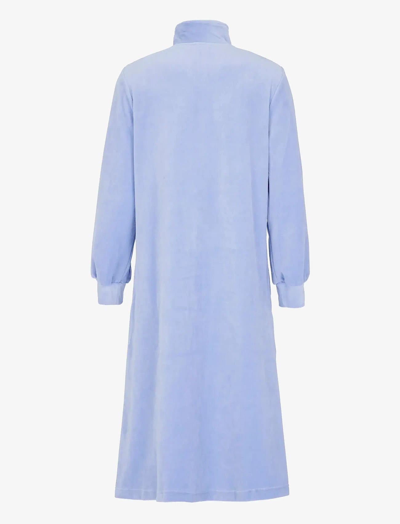 Damella of Sweden - Velour Robe - robes - blue lavender - 1