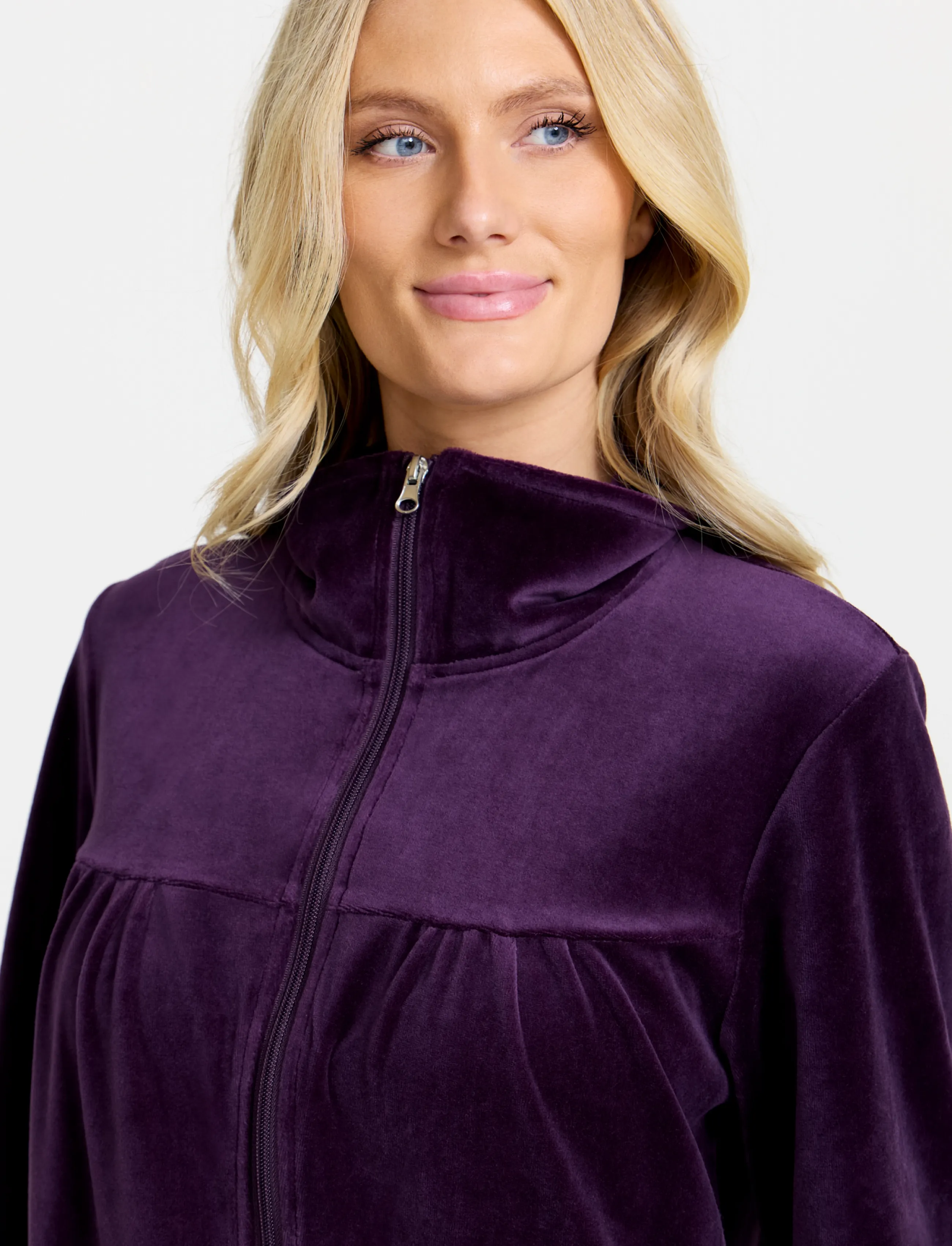 Damella of Sweden - Robe - autumn savings - plum - 4