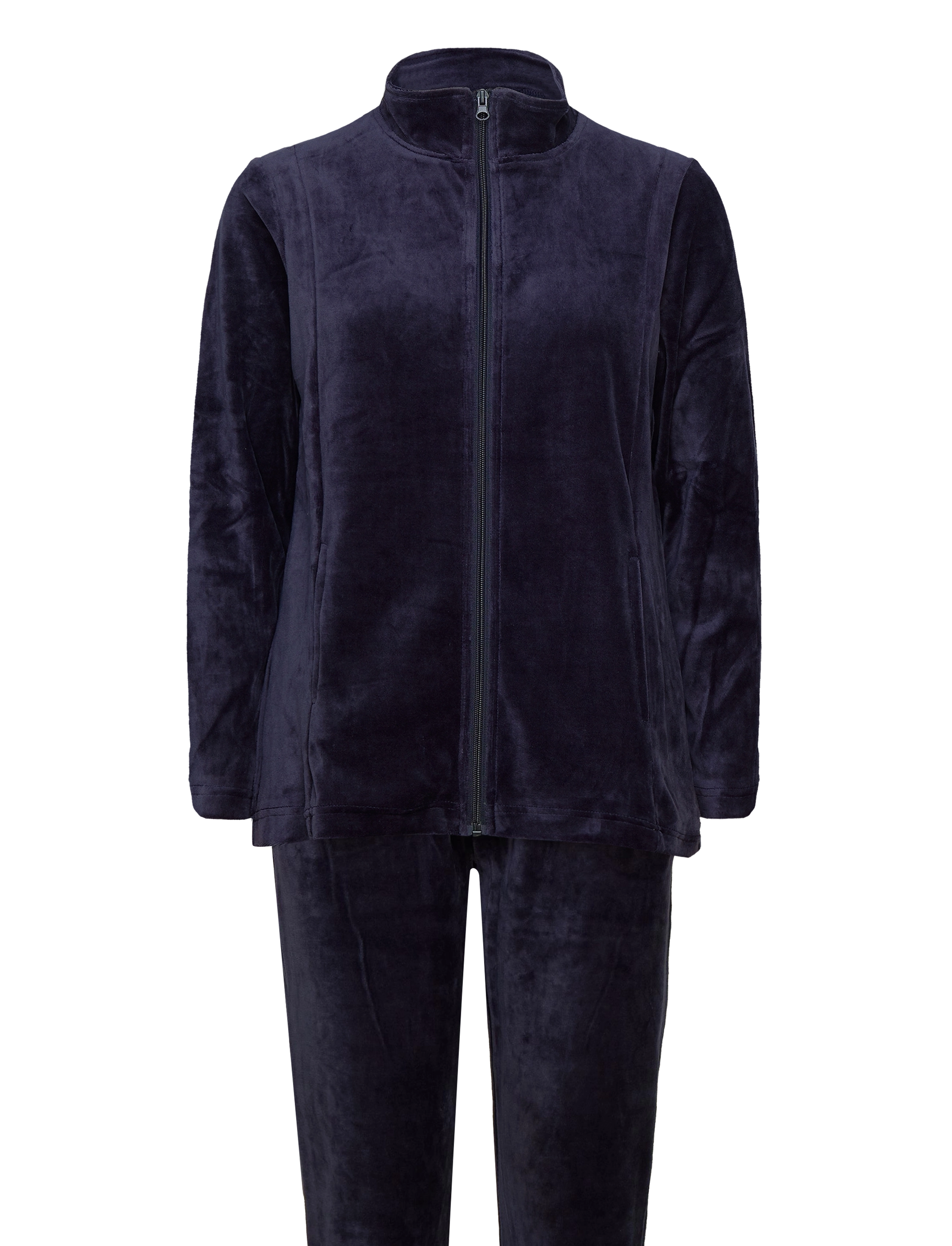 Damella of Sweden - Velour suit - navy - 1