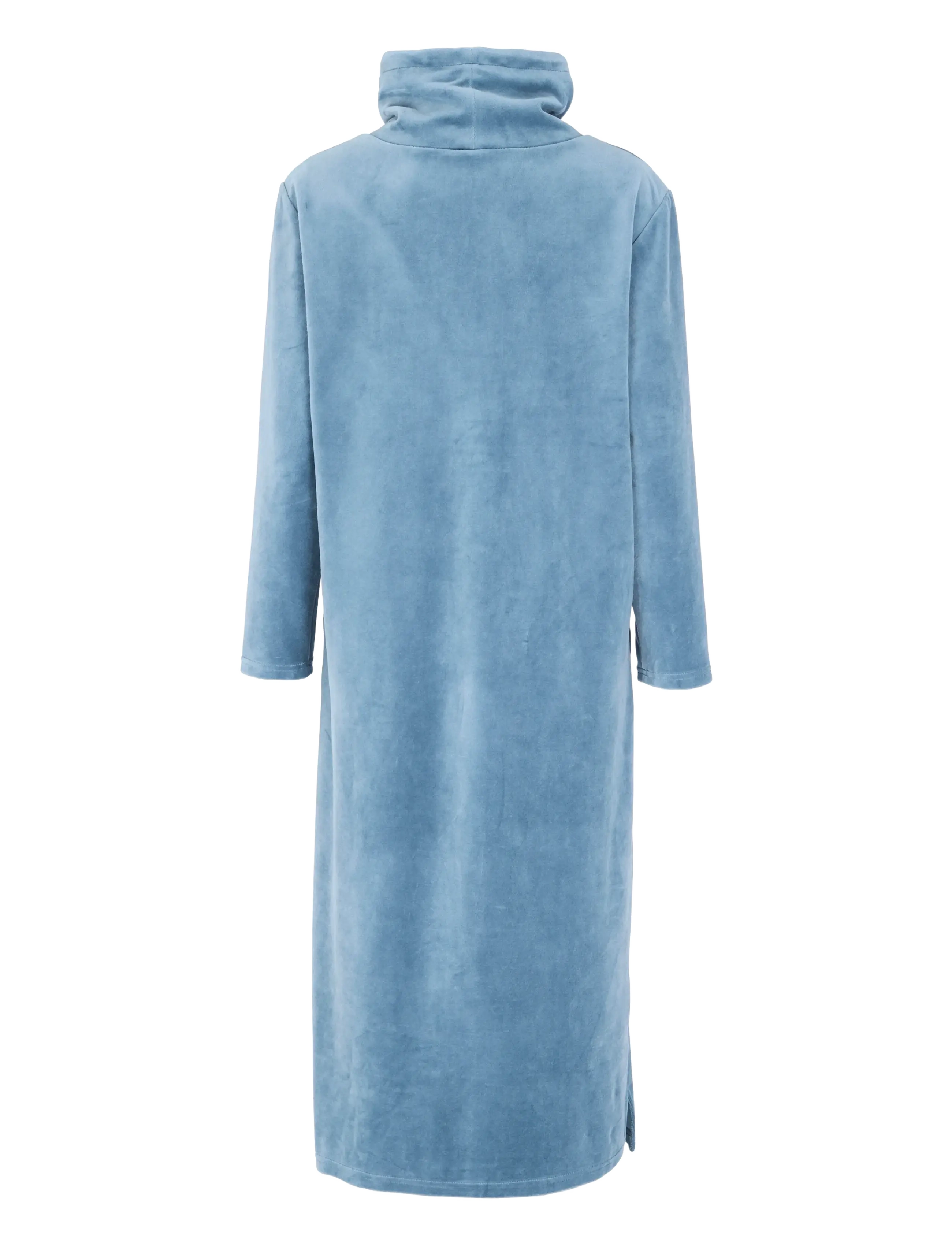 Damella of Sweden - Cozy Dress - natkjoler - blue - 1