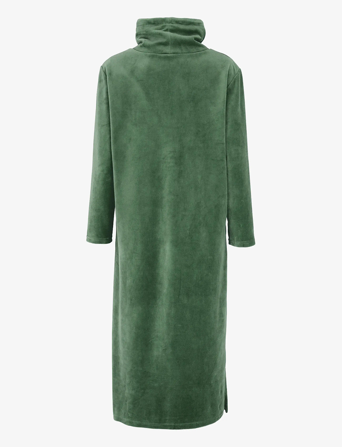 Damella of Sweden - Cozy Dress - natkjoler - forest green - 1