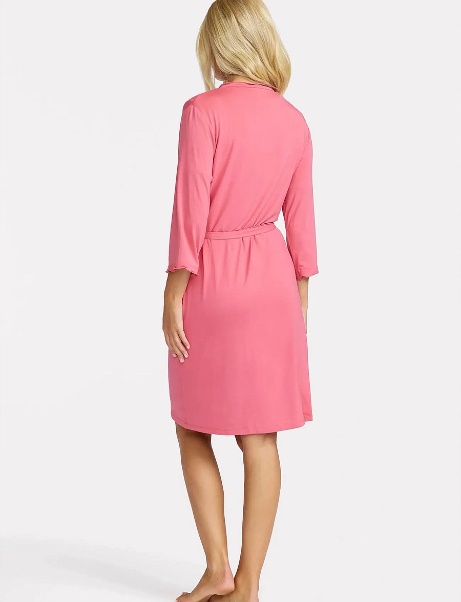 Damella of Sweden - Robe - morgonrockar - raspberry - 3