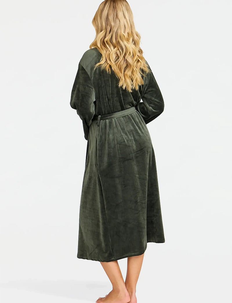 Damella of Sweden - Robe - bademäntel - dark olive - 3