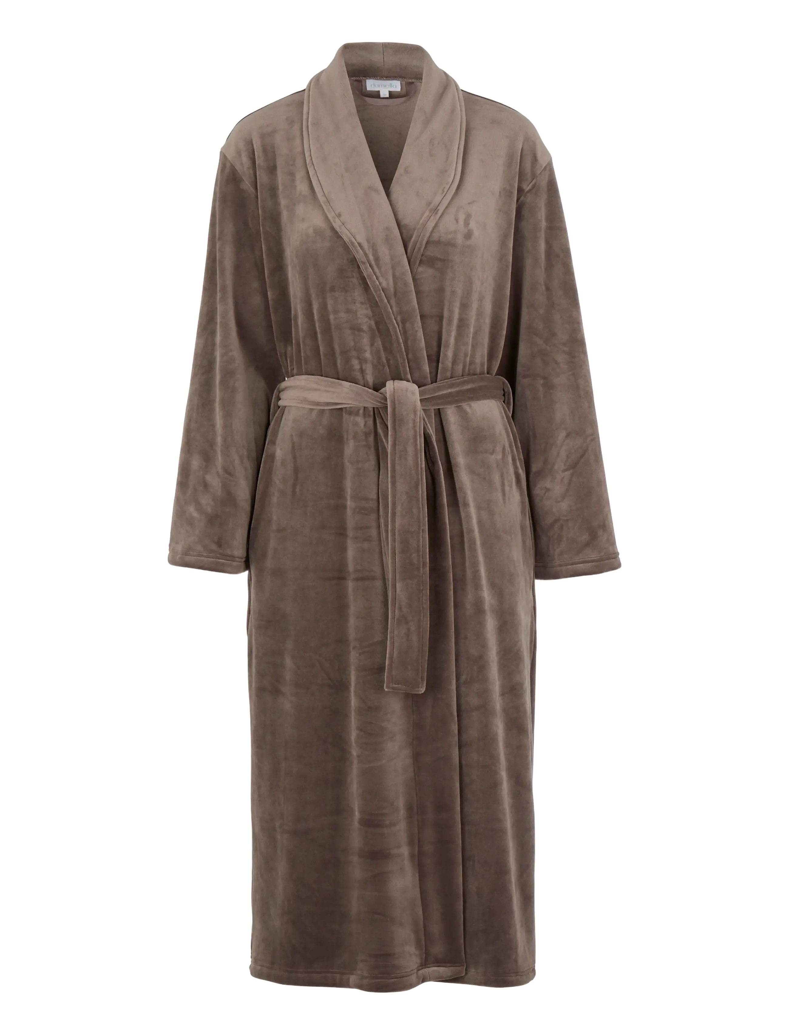 Damella of Sweden Robe - Morgenkåper - TAUPE / brown
