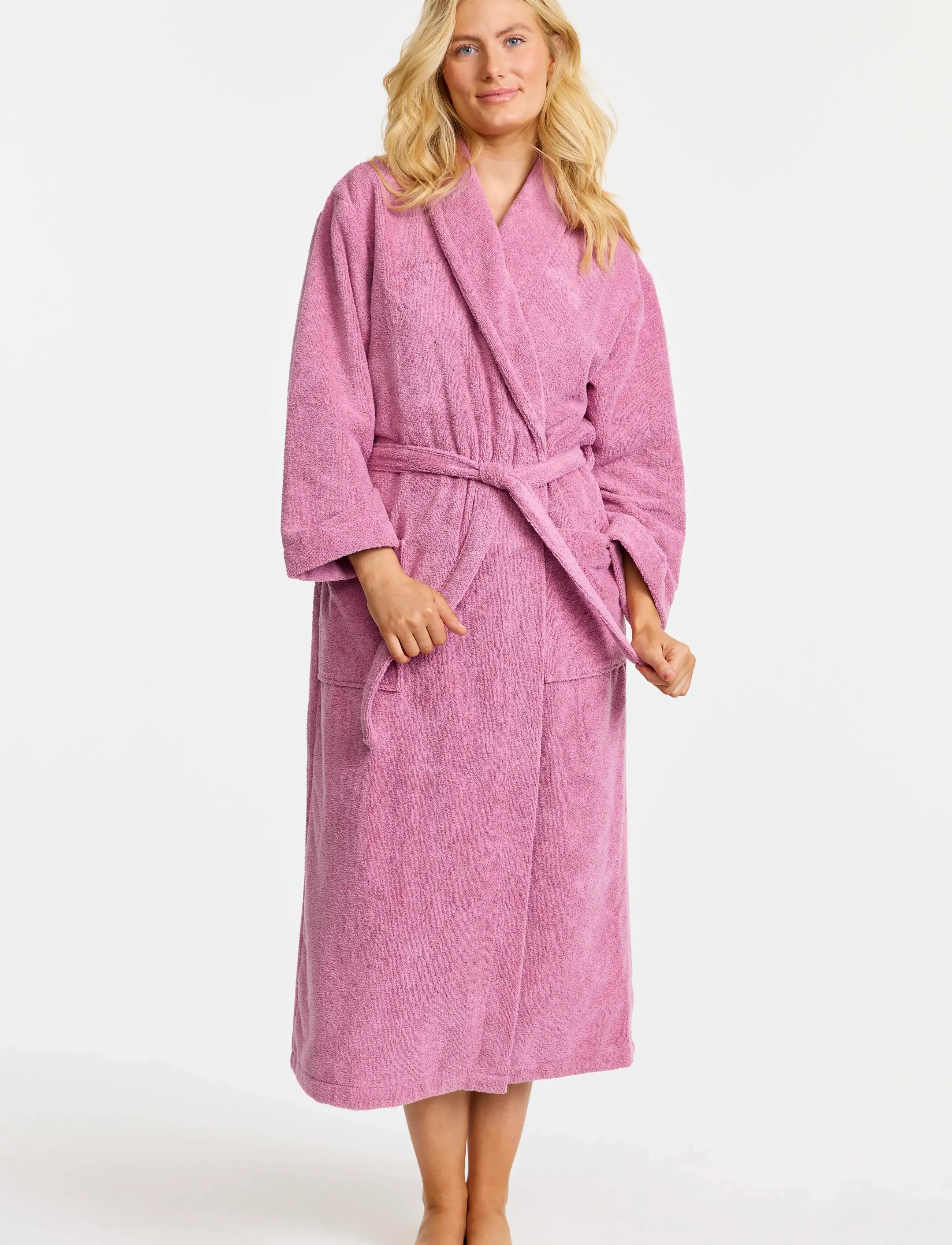 Damella of Sweden Robe, S, Night & Loungewear, Rosa - Robes, Frauen