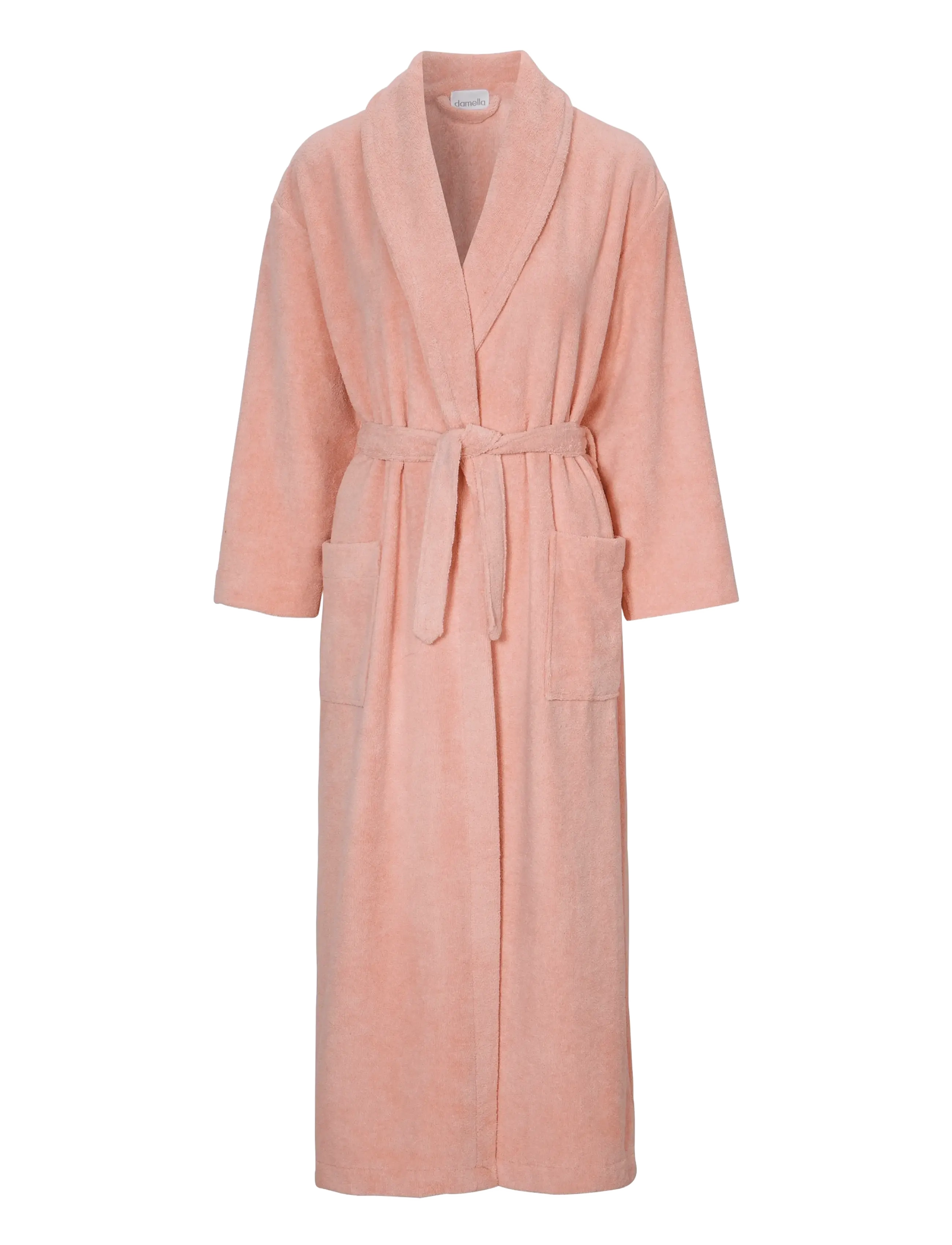 Damella of Sweden Robe, L, Night & Loungewear, Rosa - Robes, Frauen