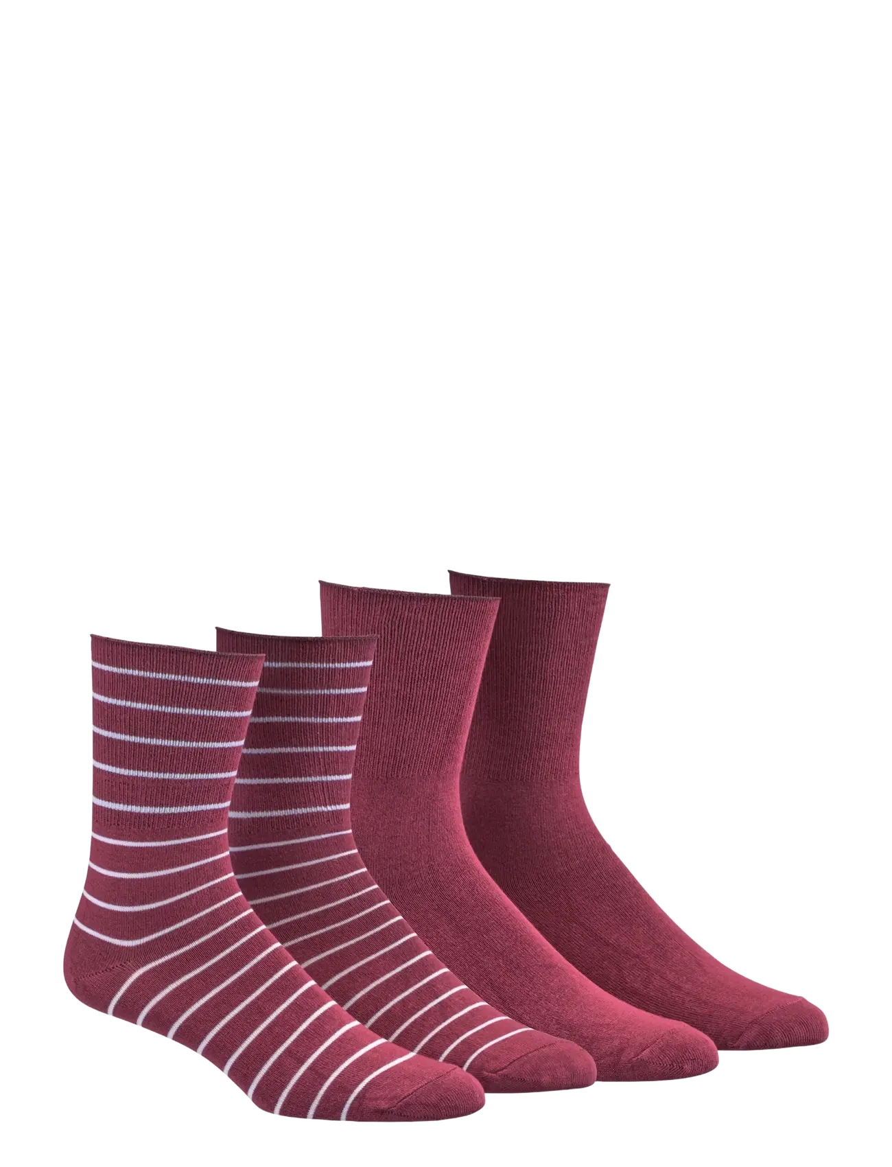 Damella of Sweden 2-Pack Bamboo Socks - Nyheter - RUBY RED / burgundy