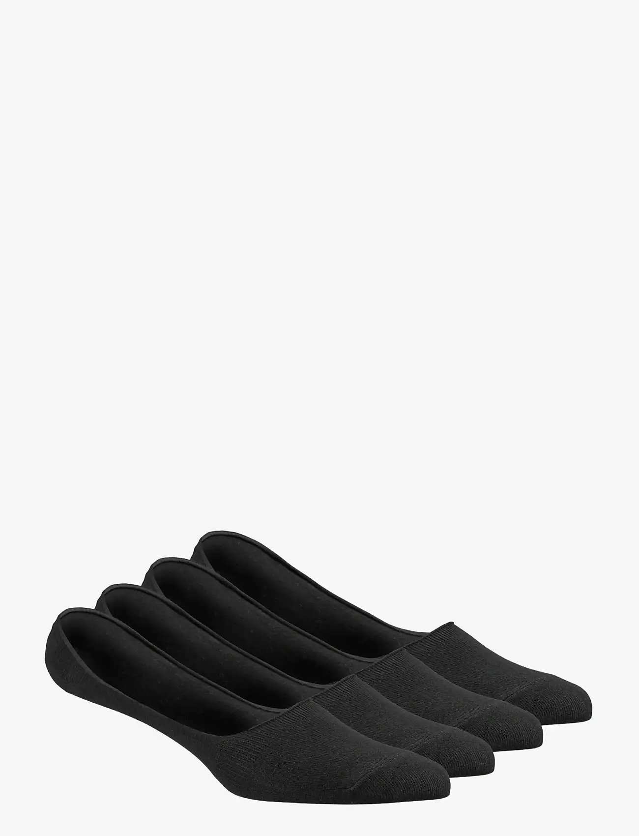 Damella of Sweden - 2-Pack Bamboo ballerinasocks - ankelstrømper - black - 0