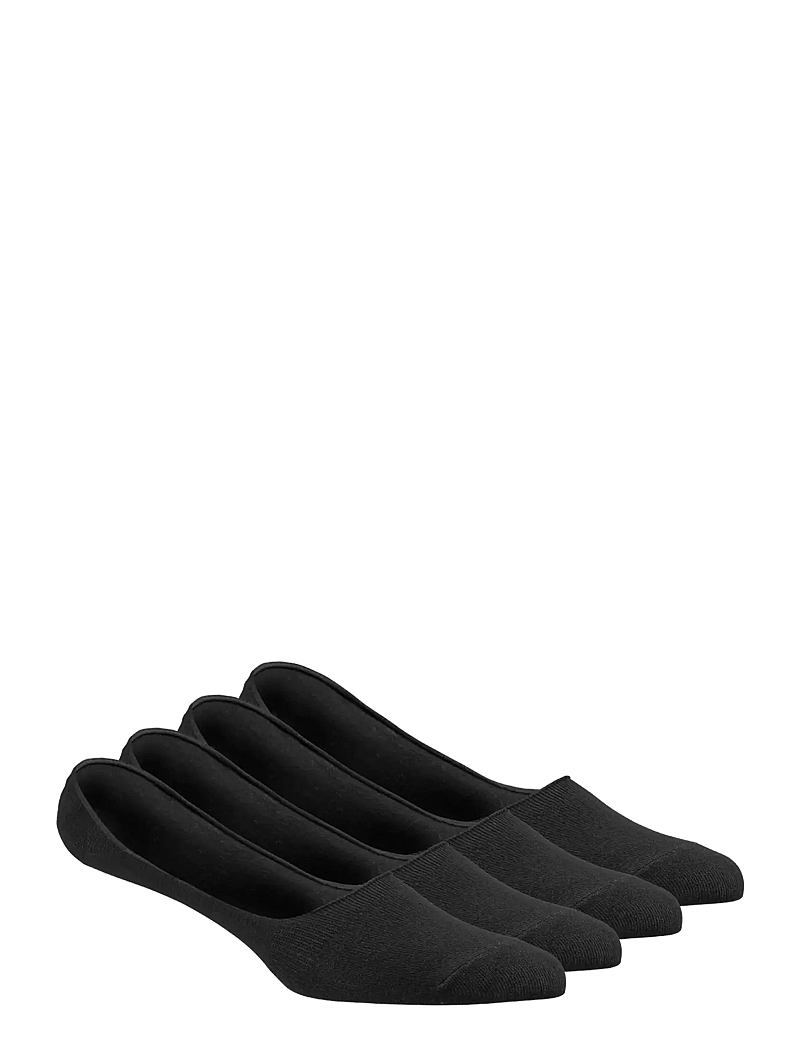 Damella of Sweden - 2-Pack Bamboo ballerinasocks - ankelstrømper - black - 0