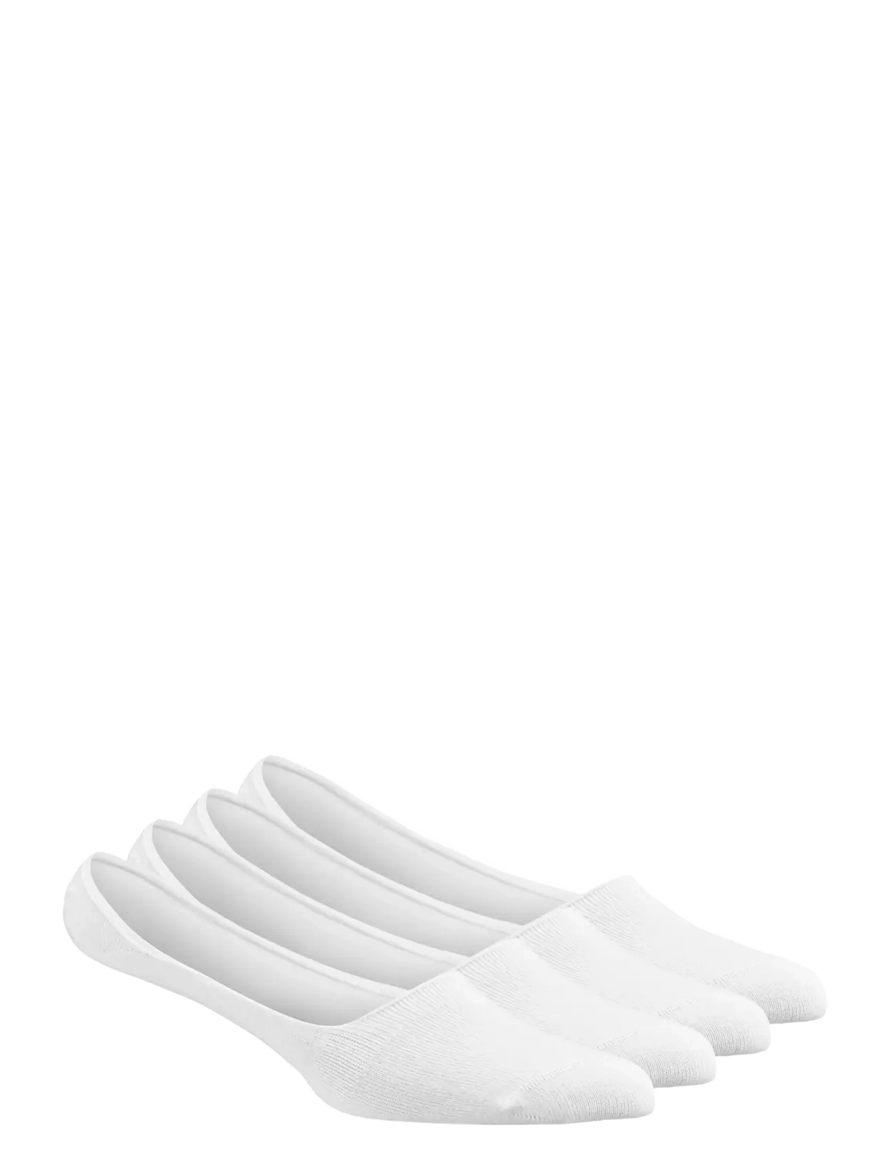 Damella of Sweden 2-Pack Bamboo ballerinasocks - Ankelstrømper - WHITE / white