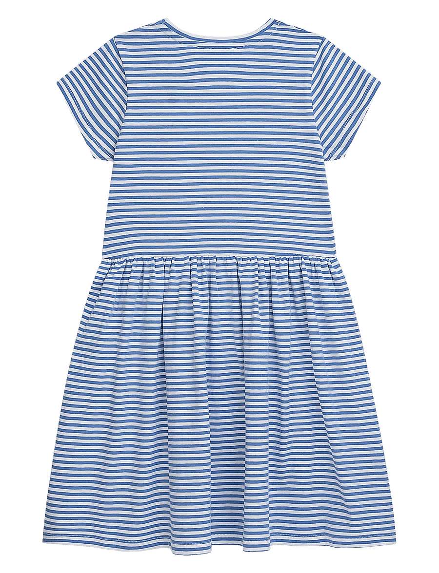 Danamade - DMERLE - kurzärmelige freizeitkleider - blue - 2