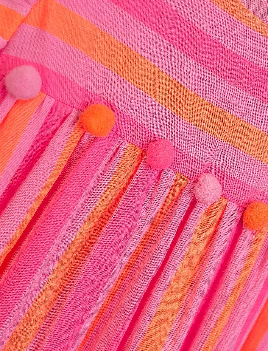 Danamade - DJENNIE - kurzärmelige freizeitkleider - neon pink - 3