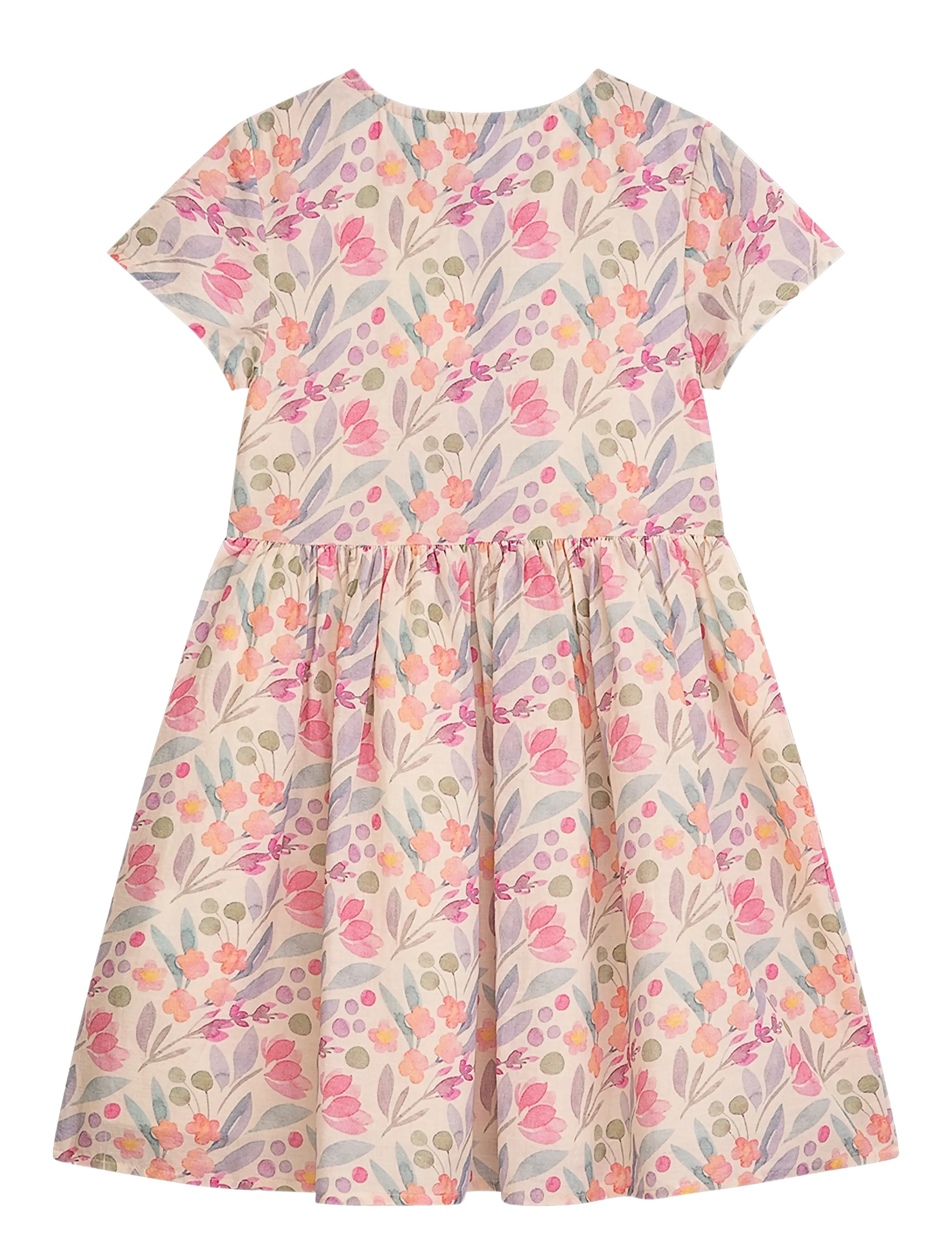 Danamade - DBELLA - kurzärmelige freizeitkleider - ivory - 2