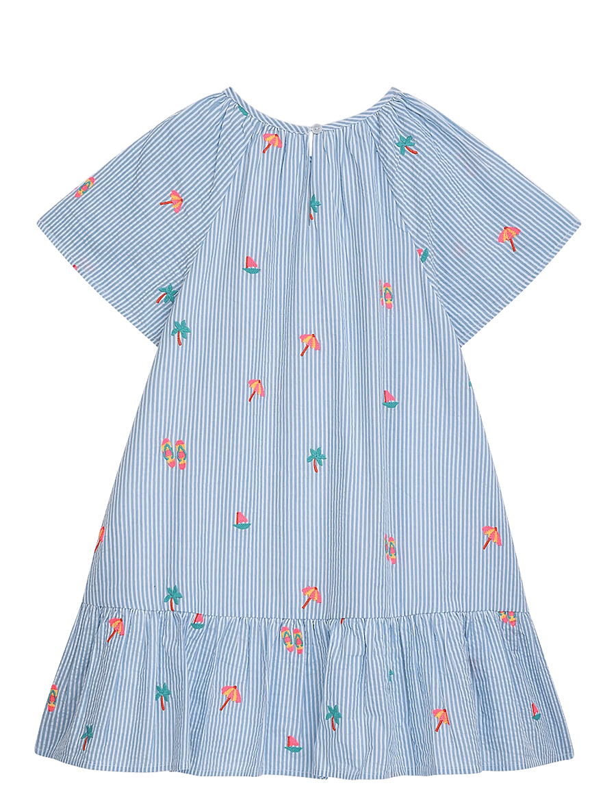 Danamade - DJANE - kurzärmelige freizeitkleider - blue - 2
