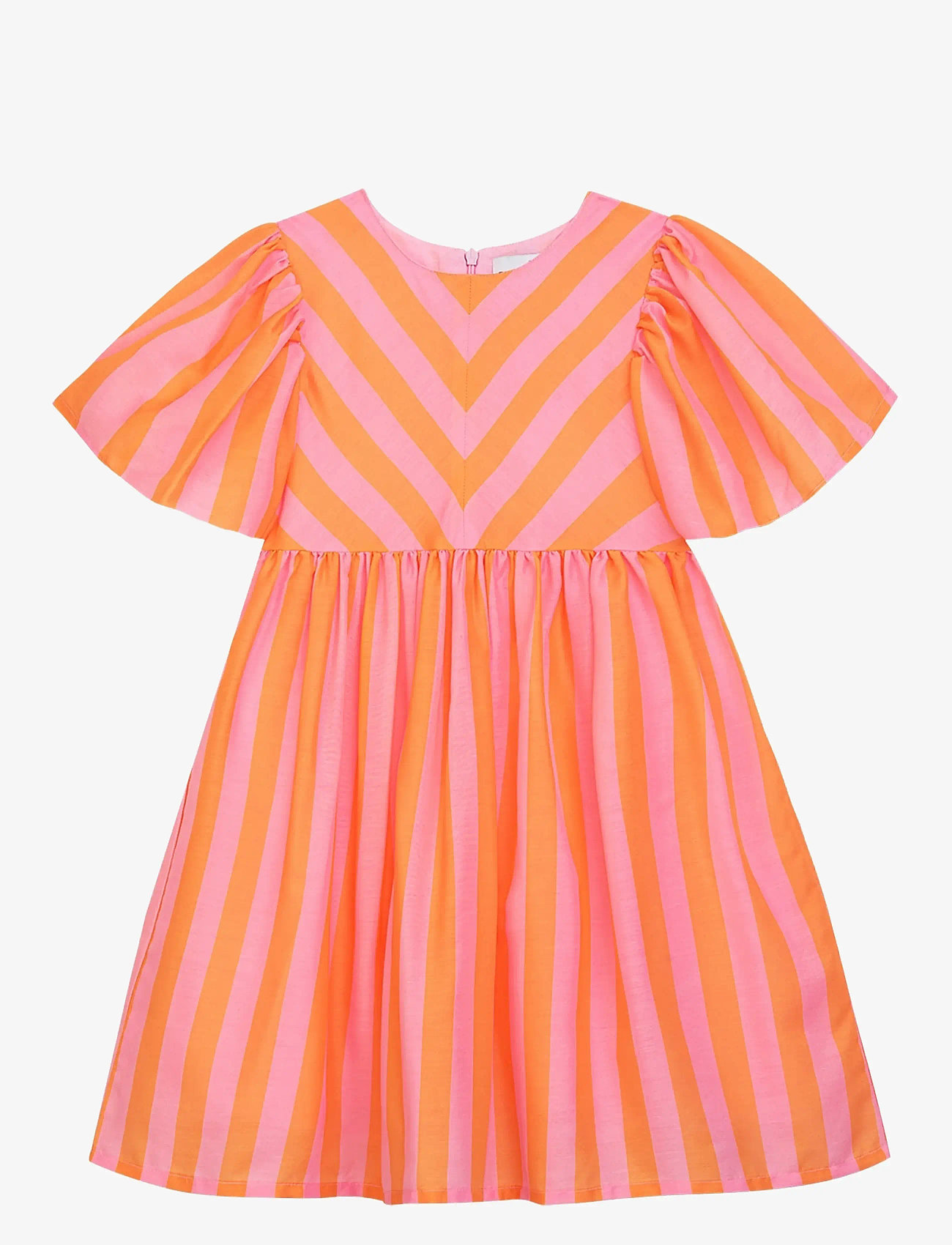 Danamade - DLILOU - kortærmede hverdagskjoler - orange - 1